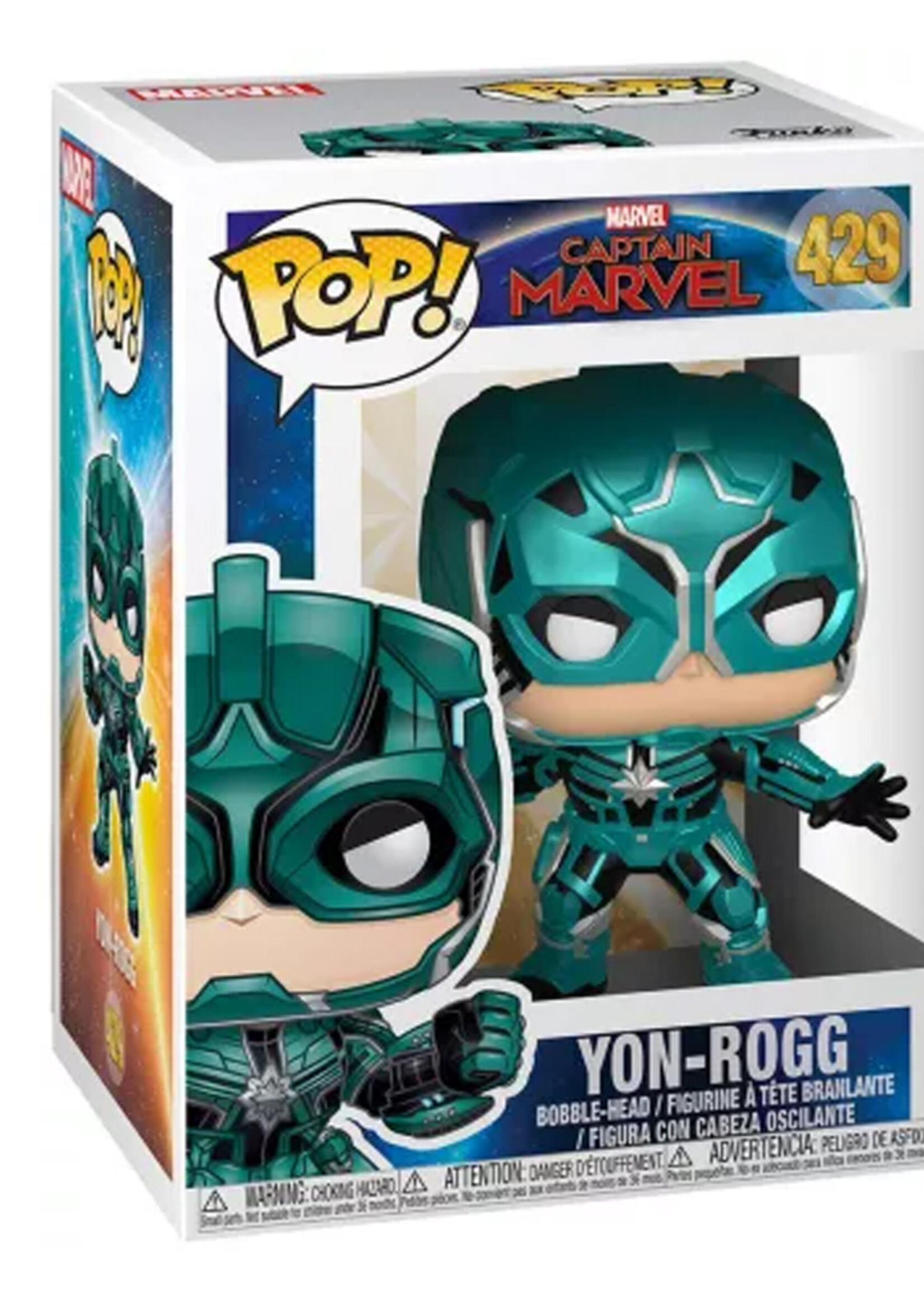 Captain Marvel Funko Pop N°429  Yon-Rogg