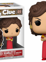 Cluedo Funko Pop N° 49 Miss Scarlet With Candlestick