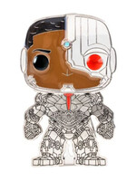 Dc Comics Funko Pop Large Enamel Pin N° 08 Cyborg