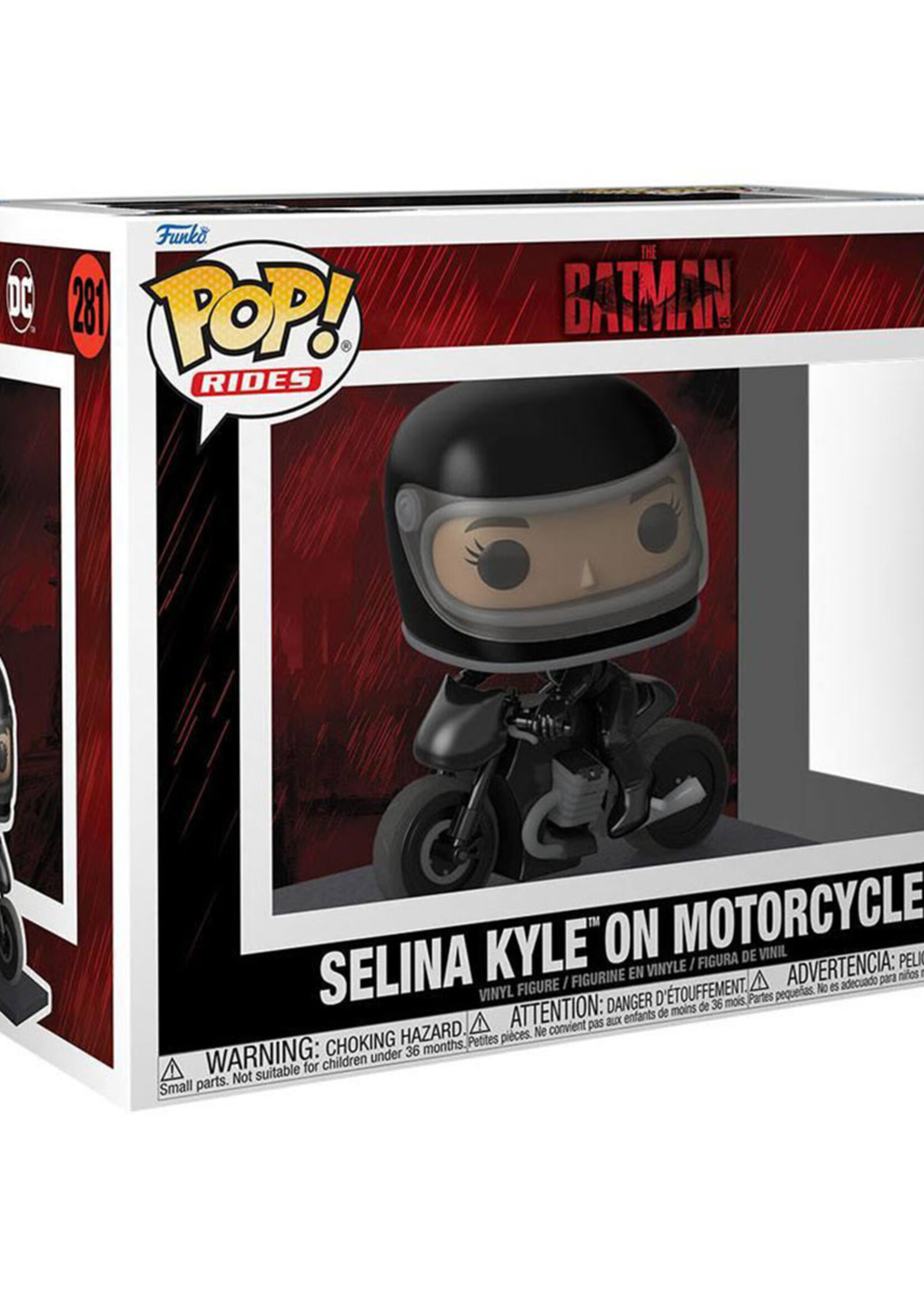 DC Comics Funko Pop N° 281 Selina On Motorcycle