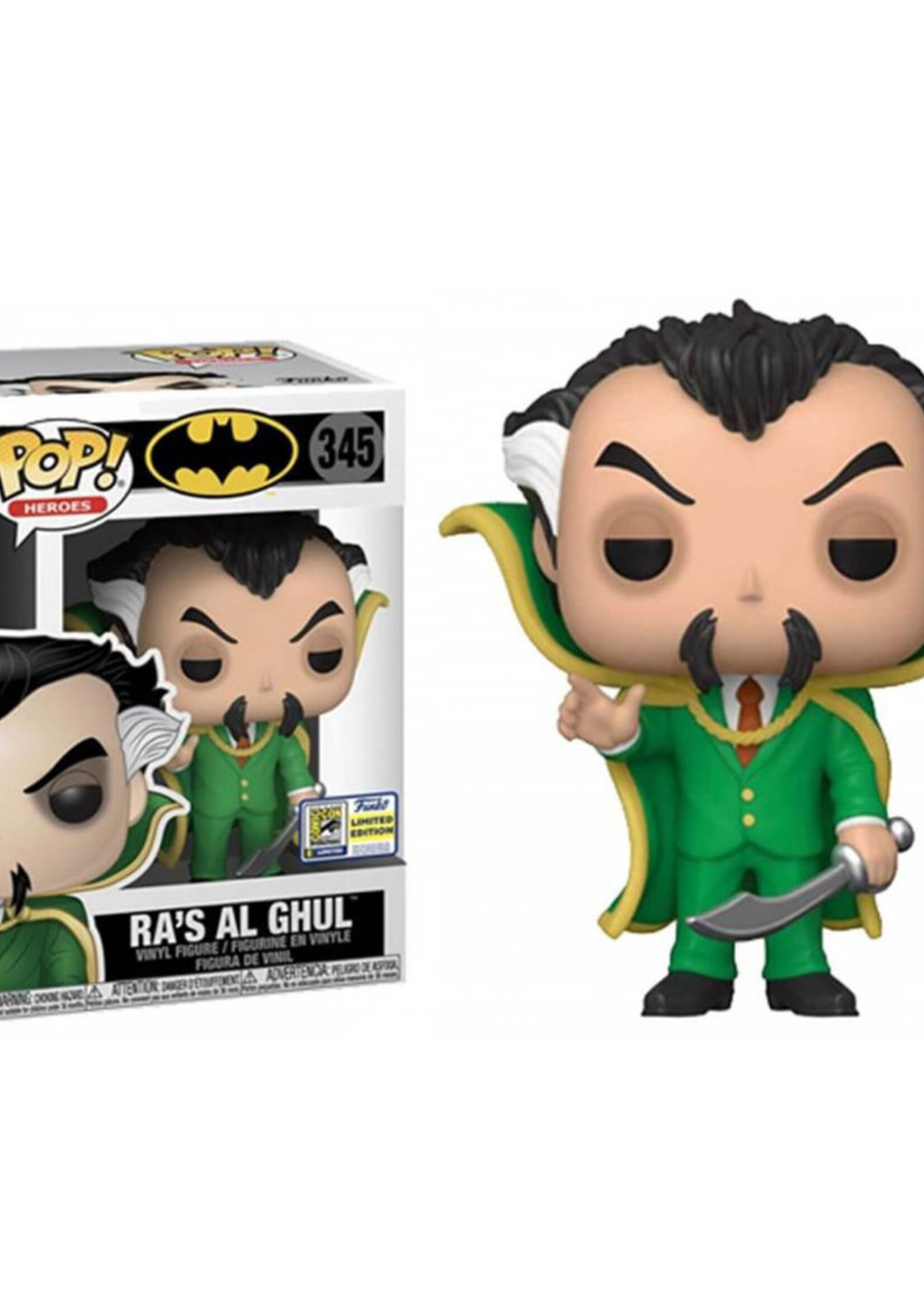 DC Comics Funko Pop N° 345 Ra's Al Ghul Limited