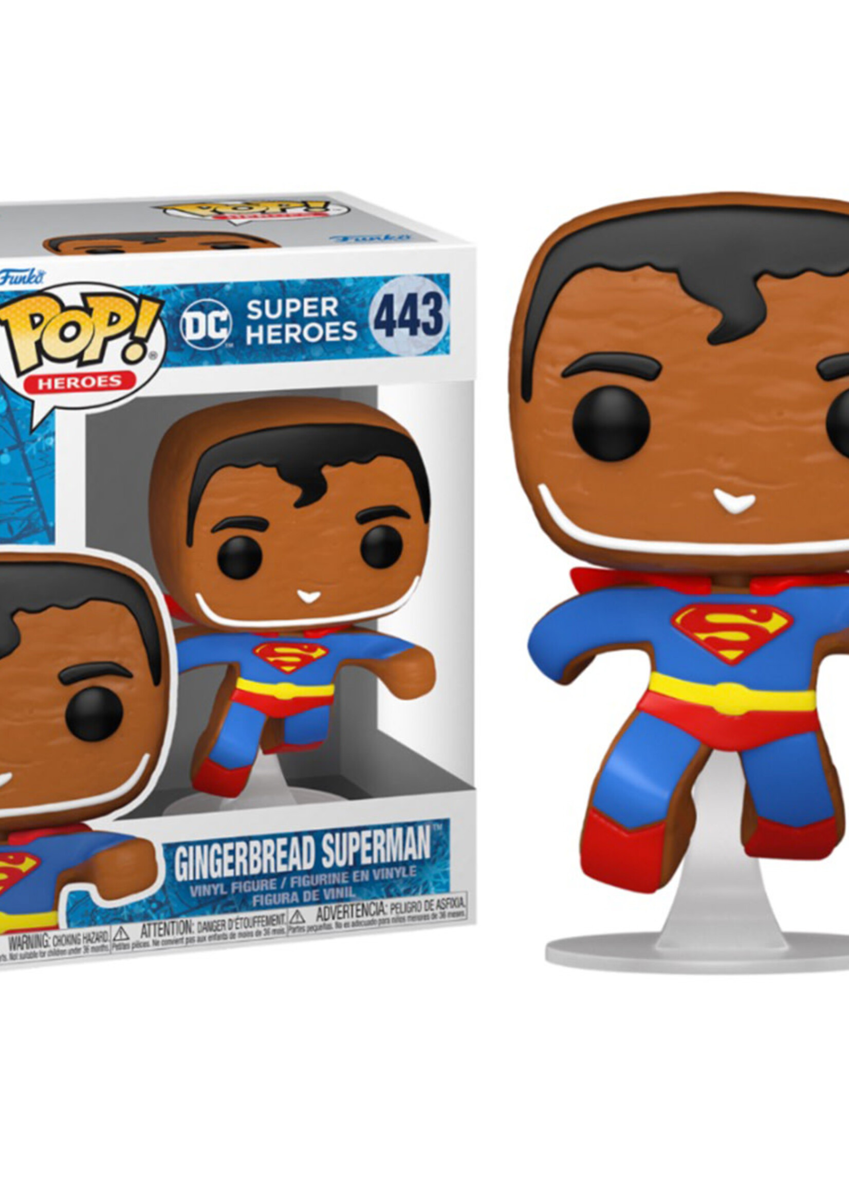 Dc Comics Holiday Funko Pop N° 443 Gingerbread Superman