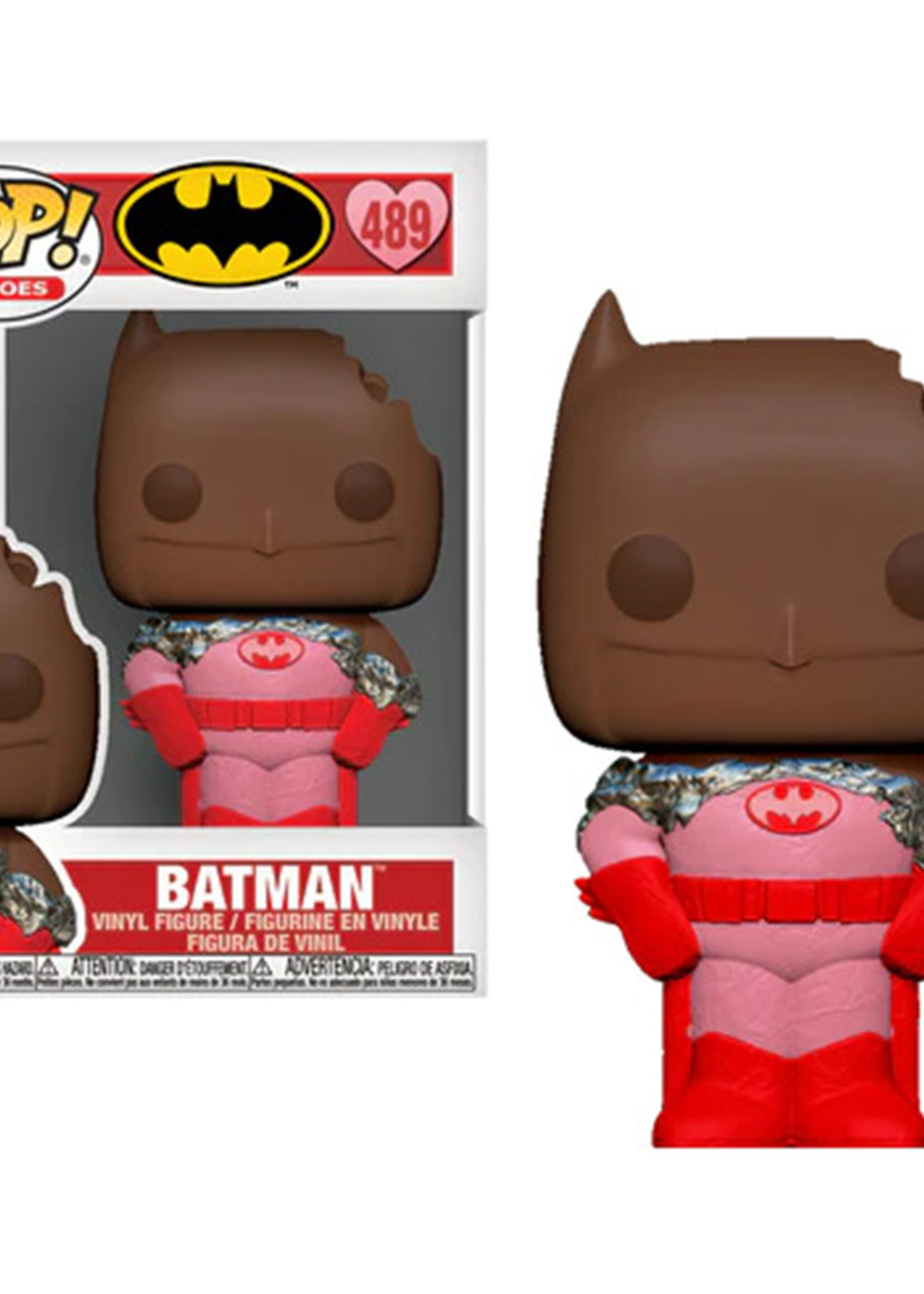 Dc Funko Pop Heroes N° 489 Batman Val Choc