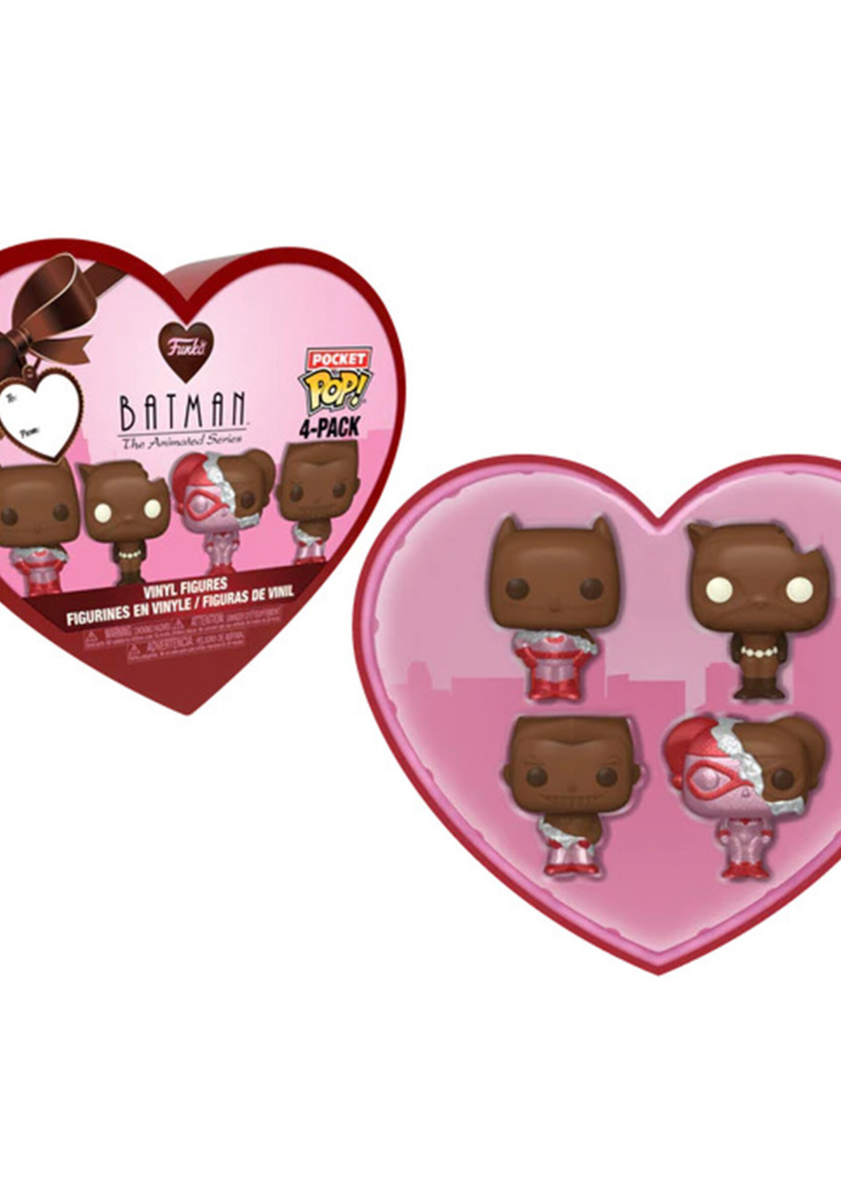 Dc Pocket Pop 4 Pack Valentine Chocolate Look