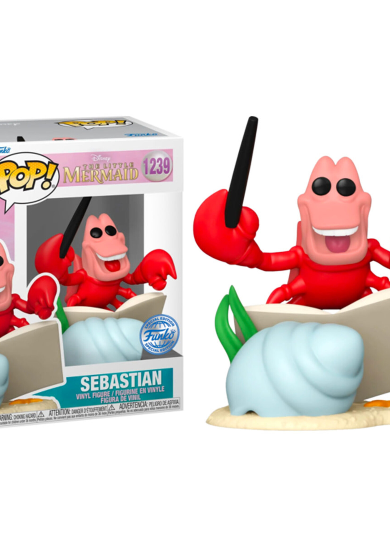Disney Funko Pop N° 1239 Little Mermaid Sebastian