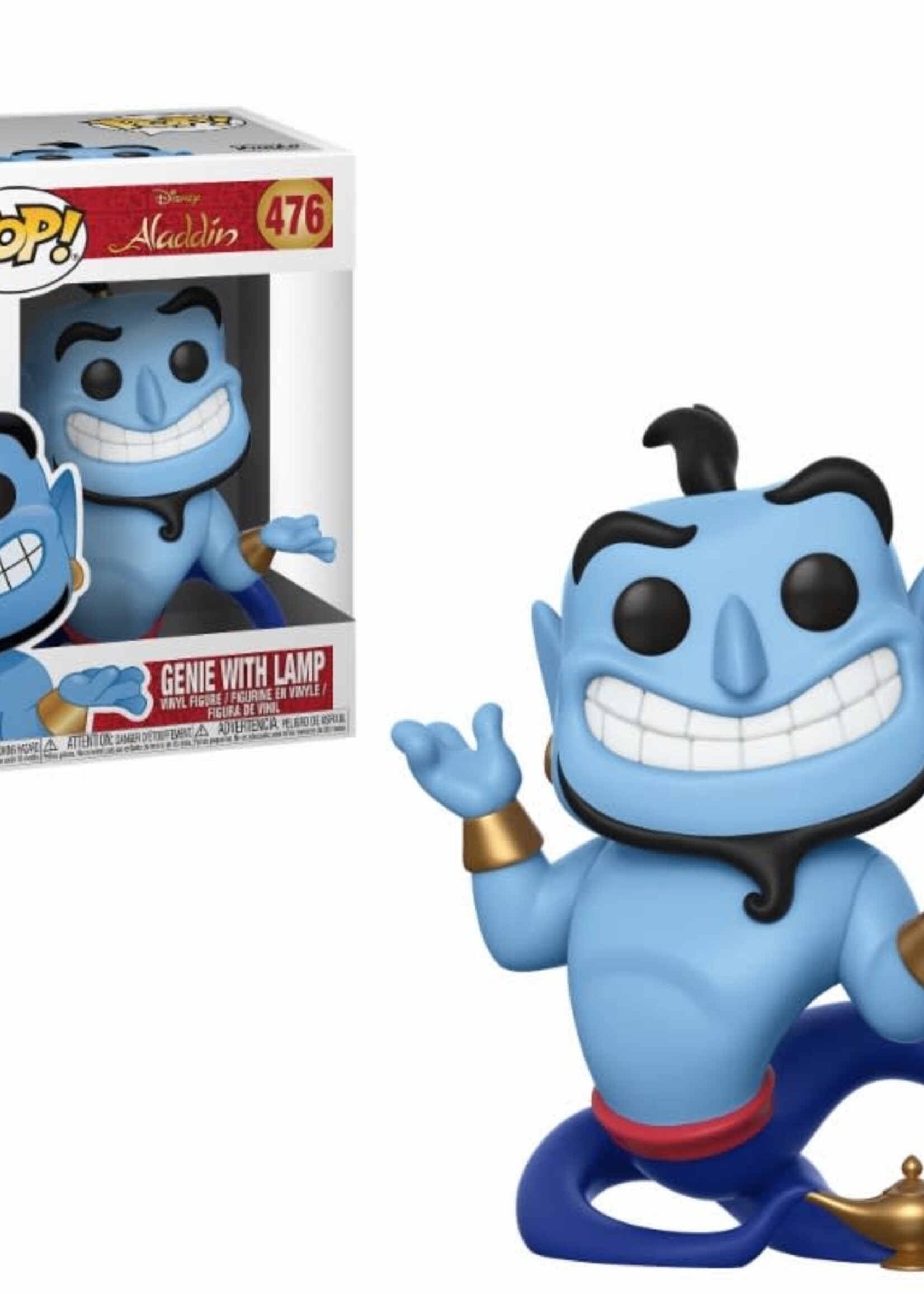 Disney Funko Pop N° 476 Aladdin Genie with Lamp
