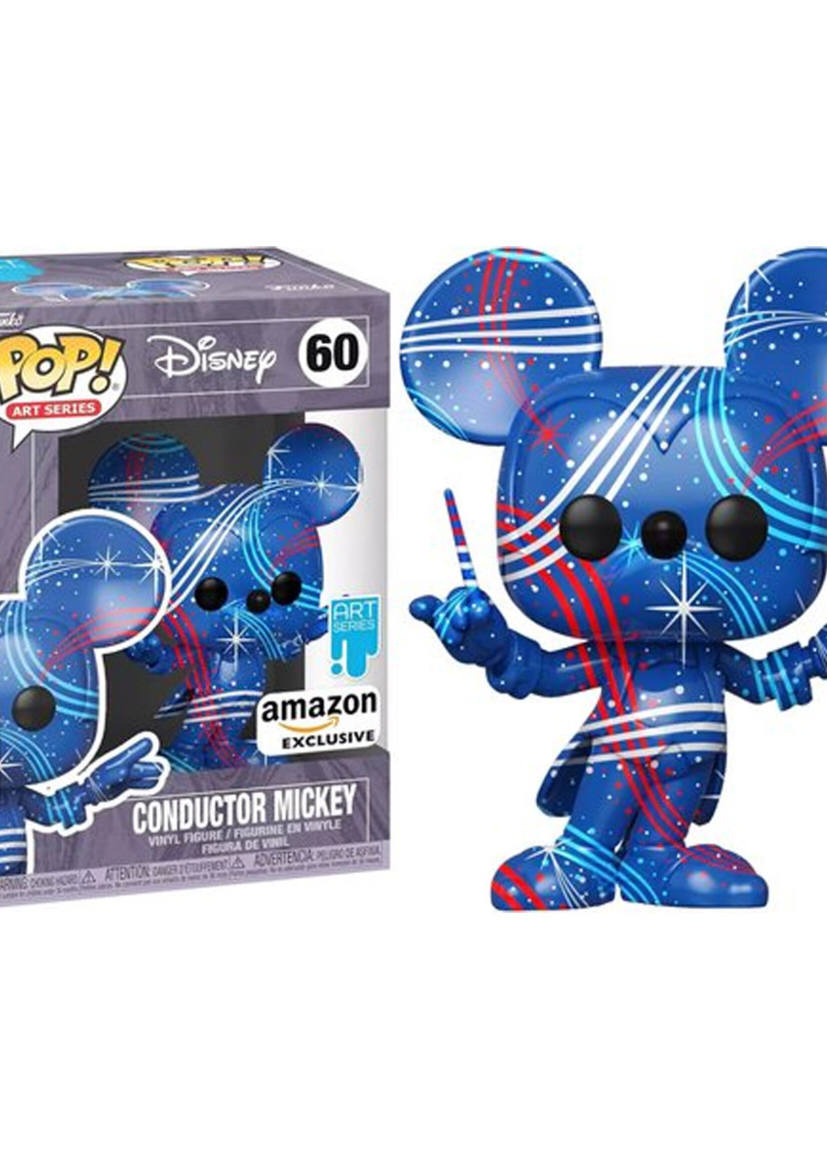 Disney Funko Pop N° 60 Cunductor Micky Art Series