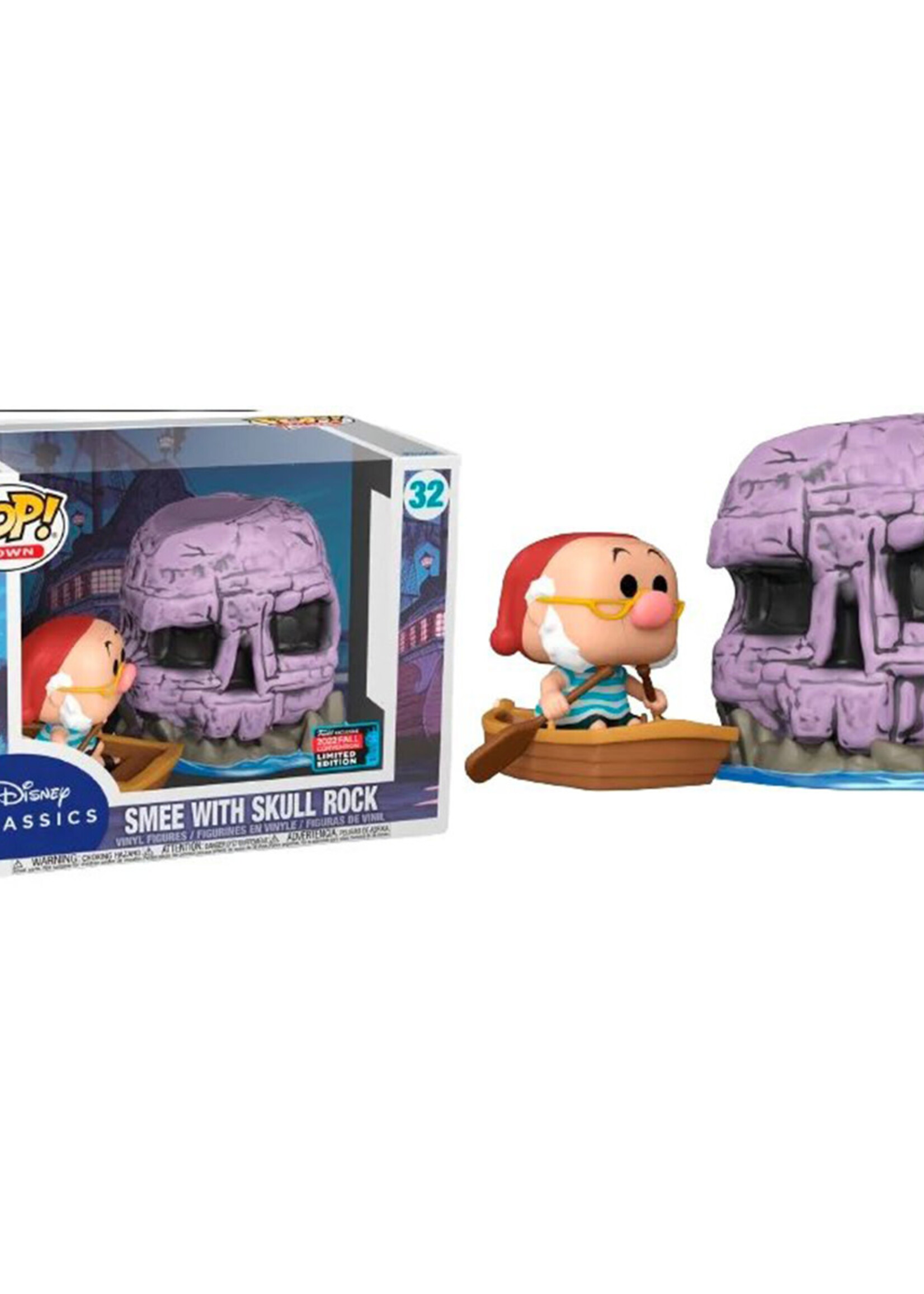Disney Peter Pan Funko Pop N° 32 Smee With Skull Rock