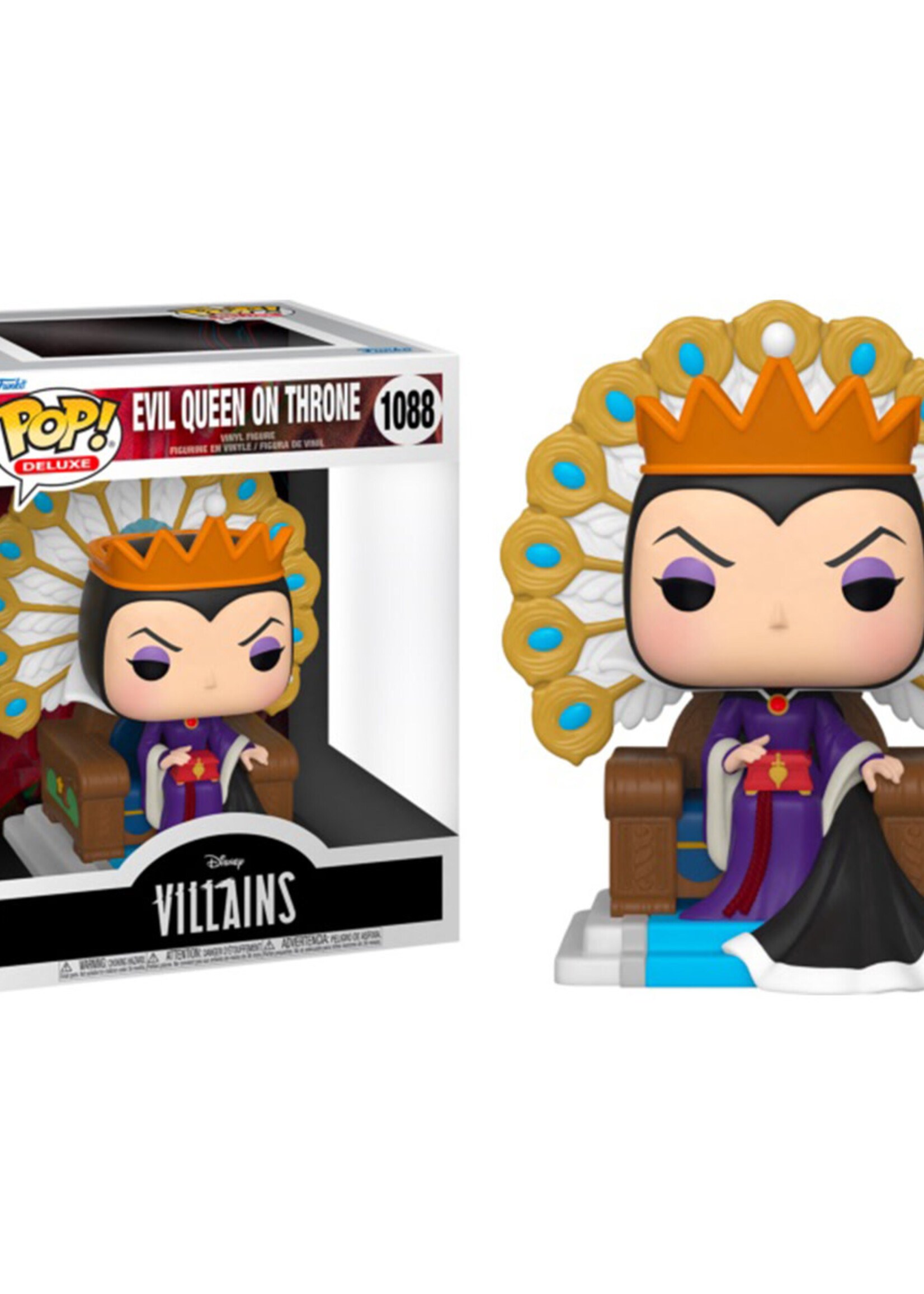 Disney Villains Funko Pop N° 1088 Evil Queen On Throne