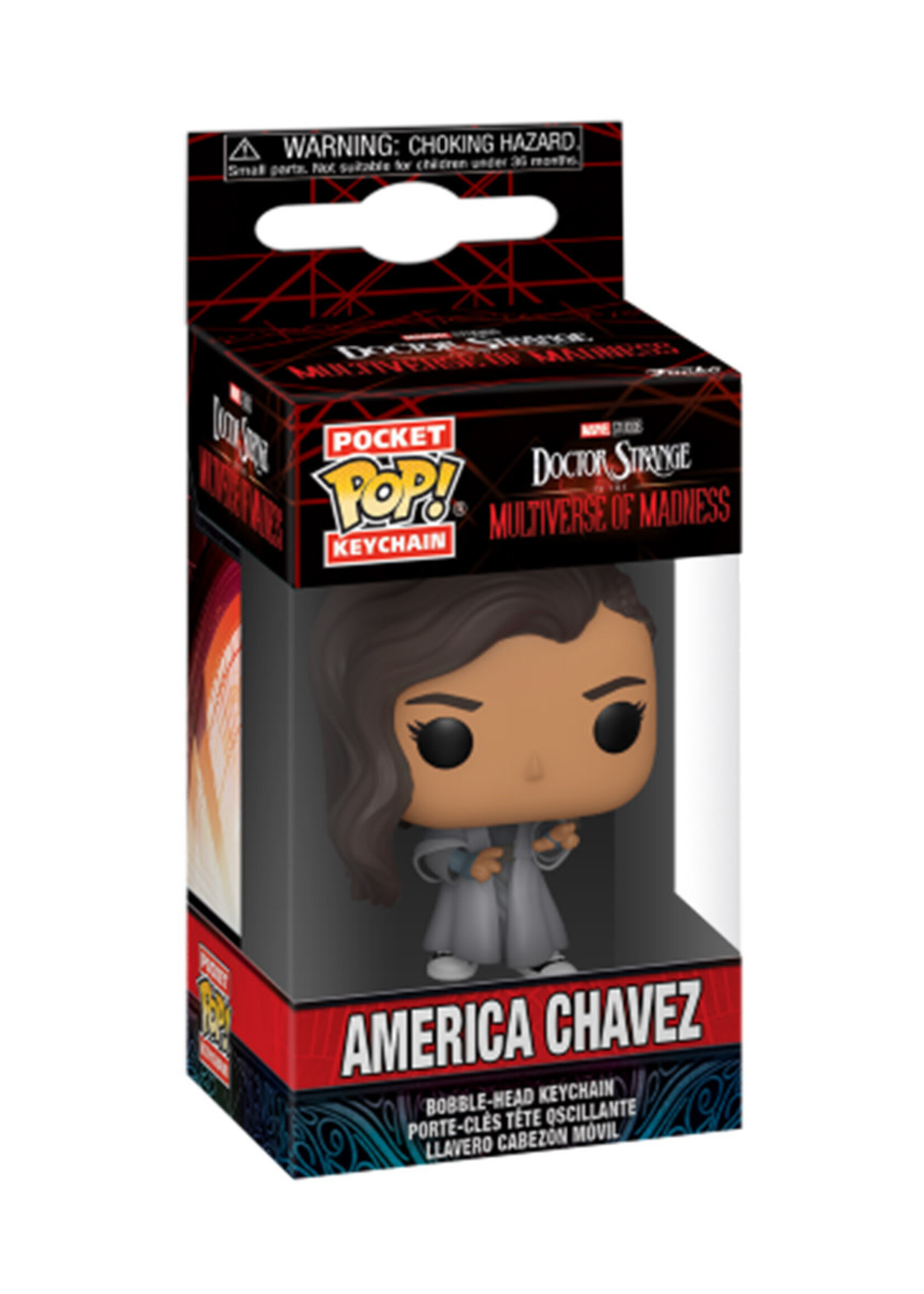 Doctor Strange 2 Pocket Pop Keychains America Chavez