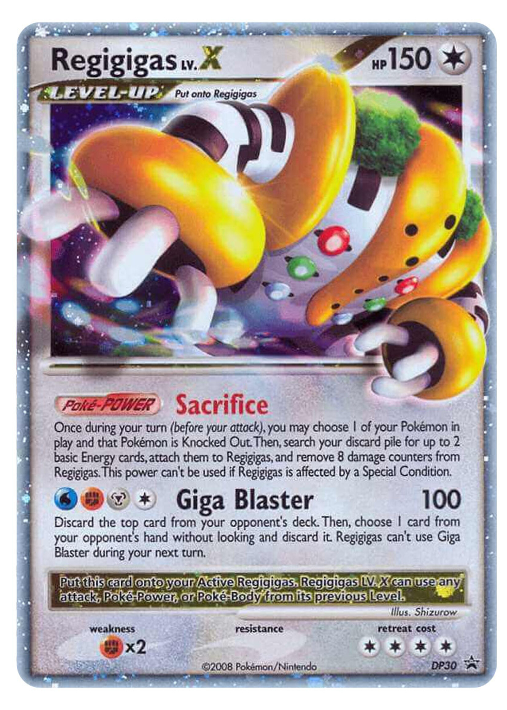 Regigigas Lv.X 30 (DP): poor