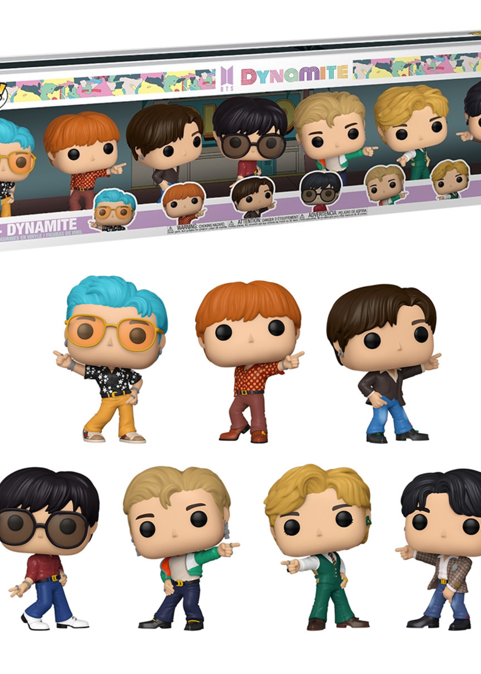 Rocks Funko Pop BTS Dynamite 7 Pack