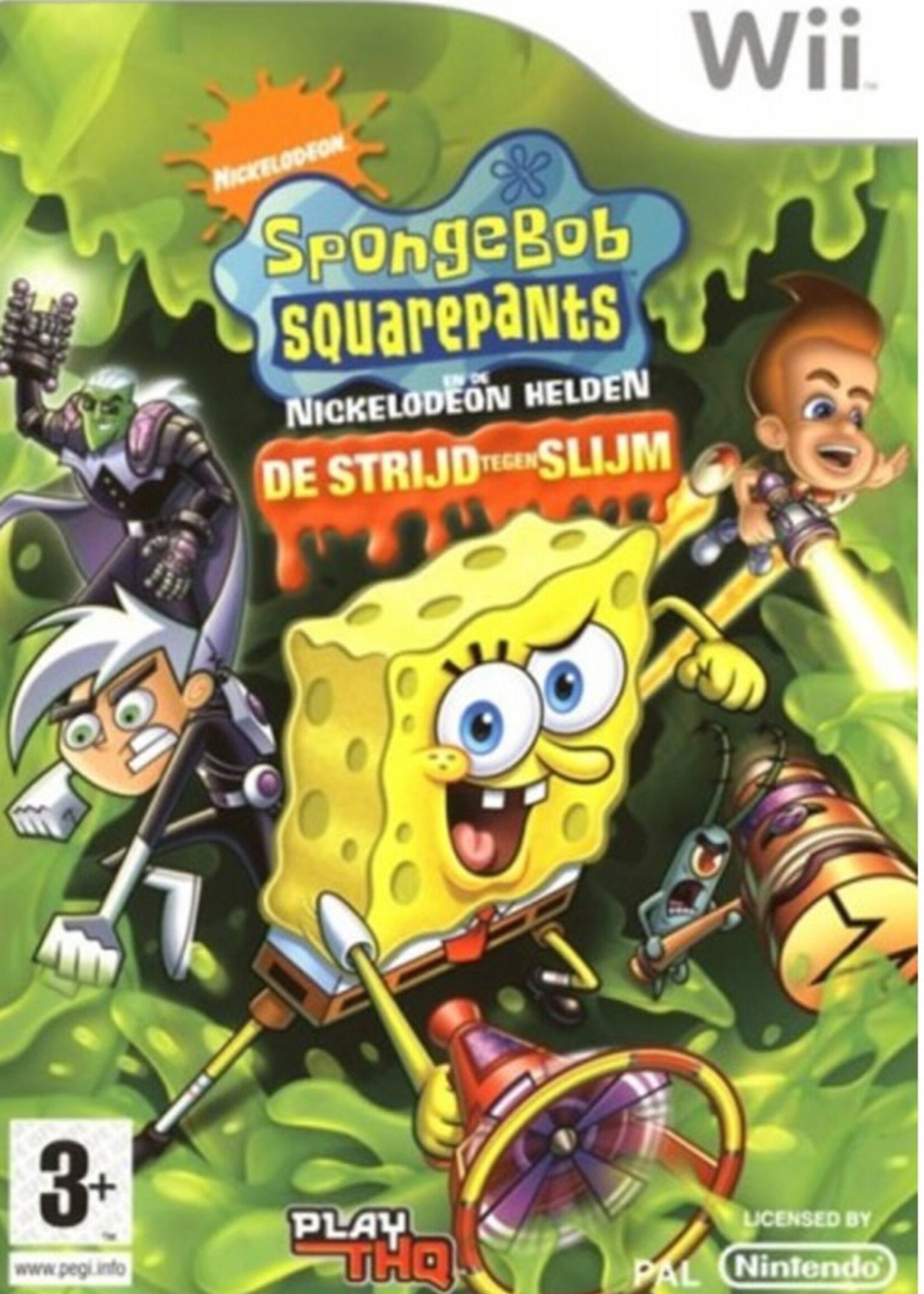 Spongebob SquarePants De Strijd Tegen Het Slijm Wii