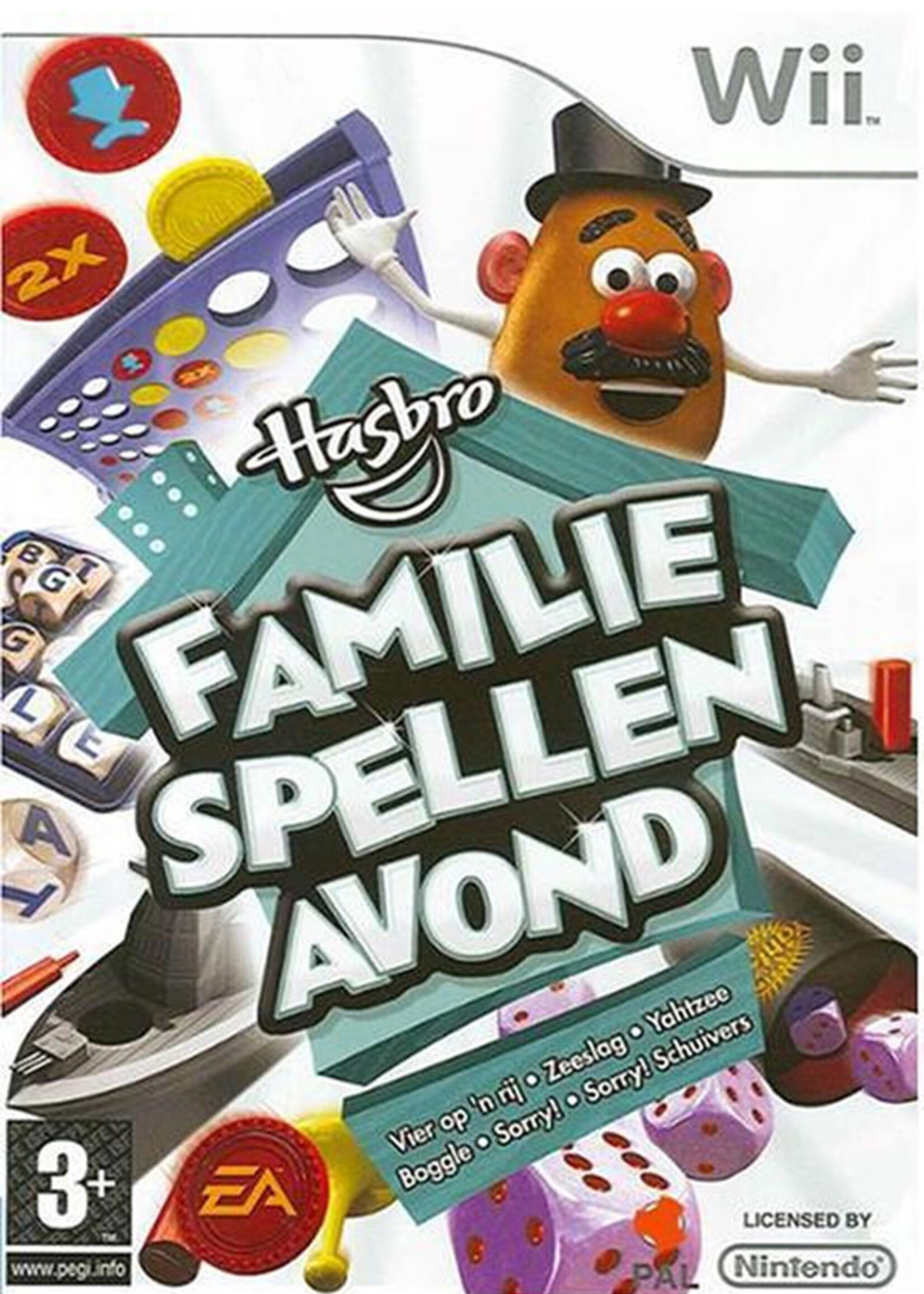 Hasbro Familie Spellen Avond Wii