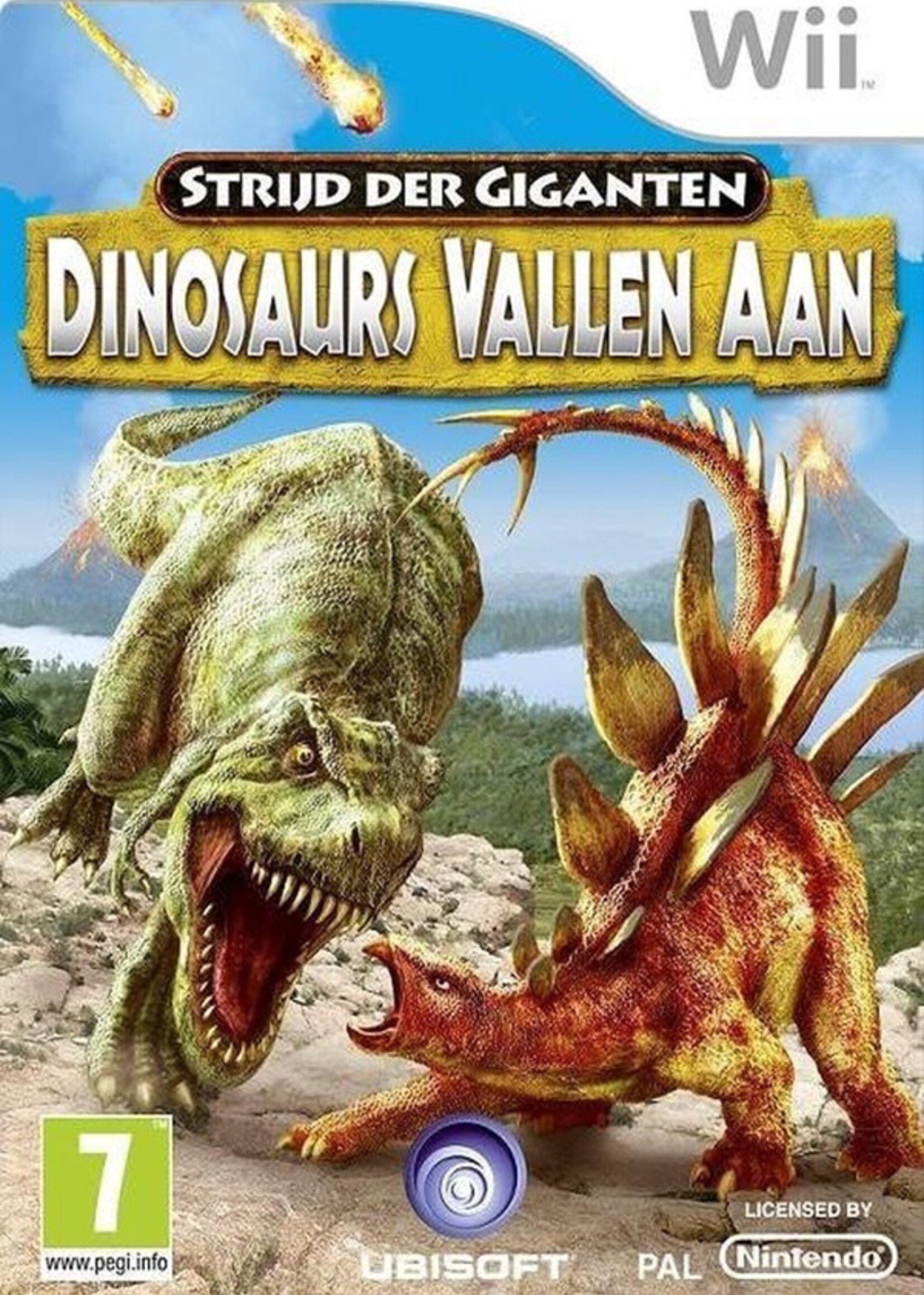 Strijd Der Giganten Dinosaurs Vallen Aan Wii