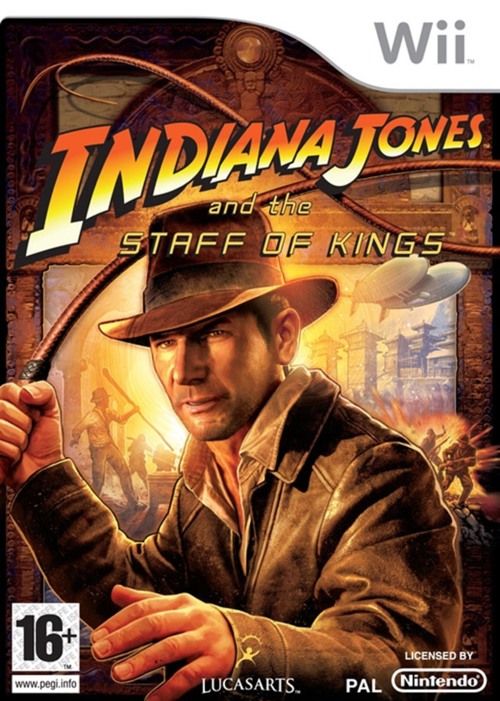 Indiana Jones And The Staff Of  Kings Wii