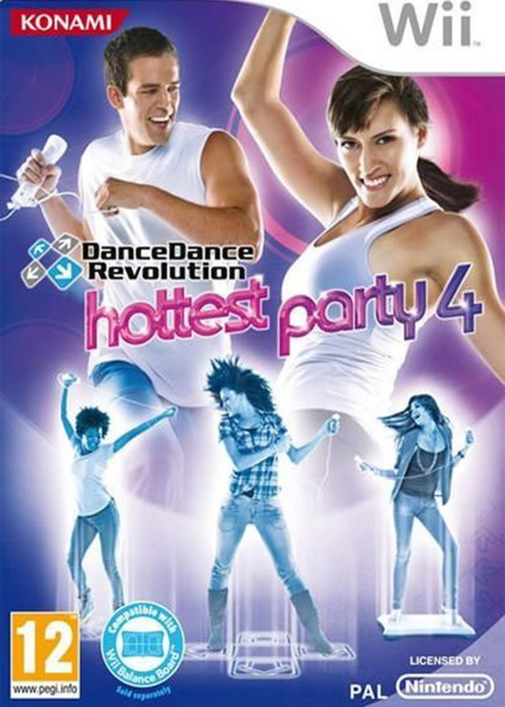 Dance Dance Revolution Hottest Party 4 Wii