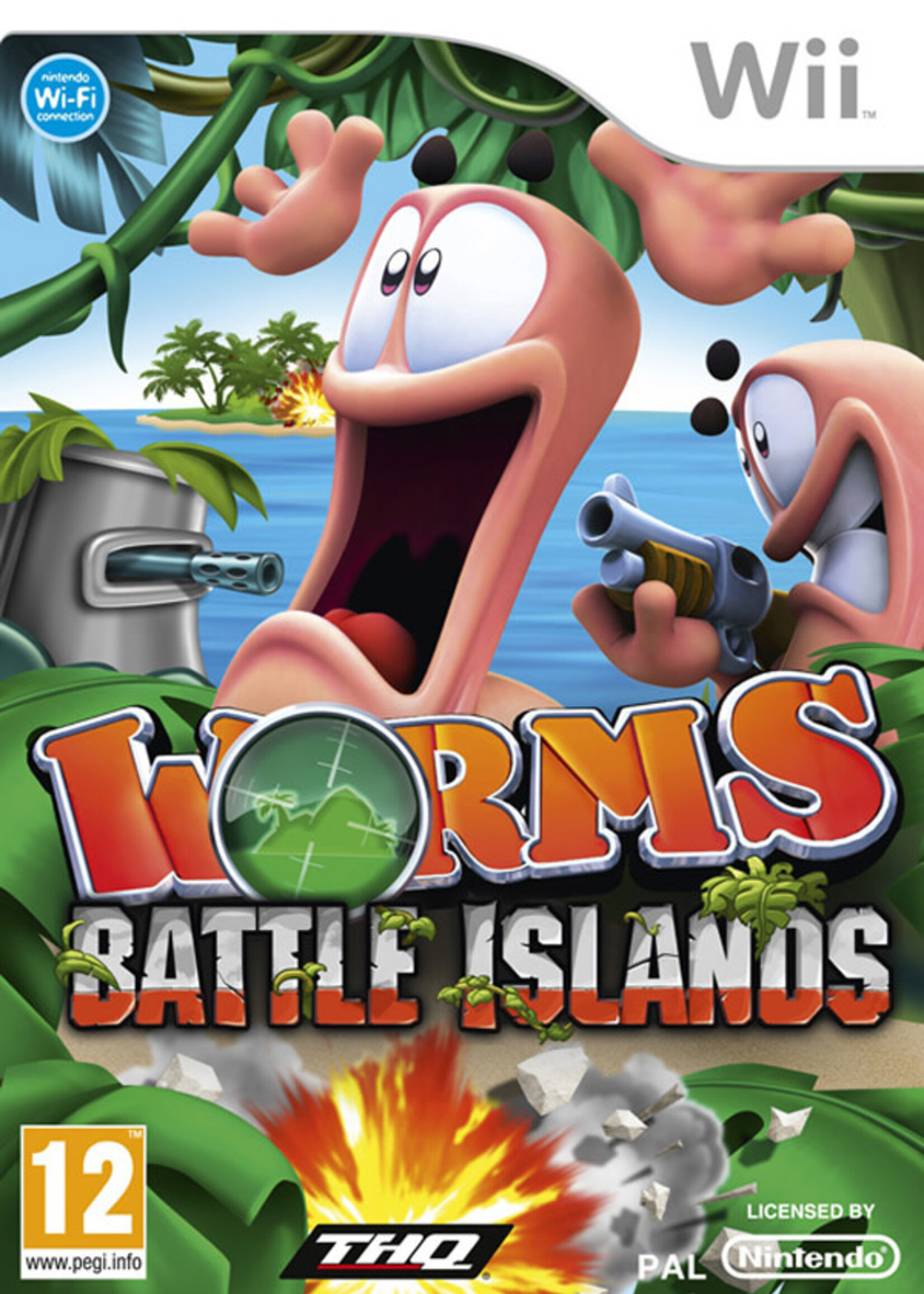 Worms Battle Island Wii