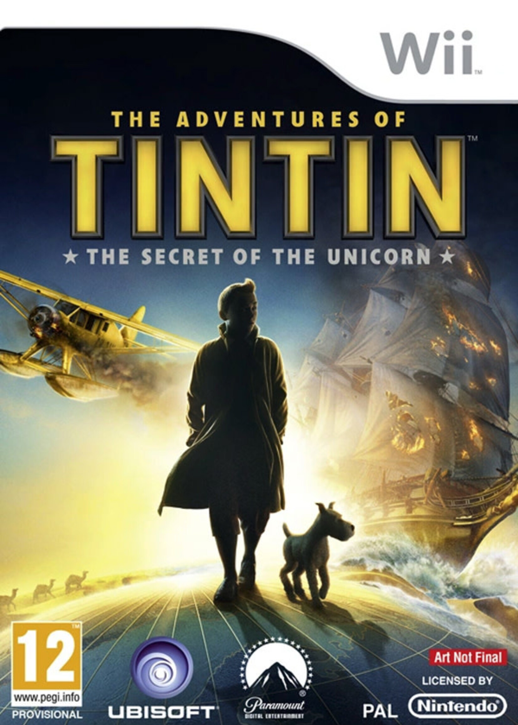 De Avonturen Van Kuifje Wii