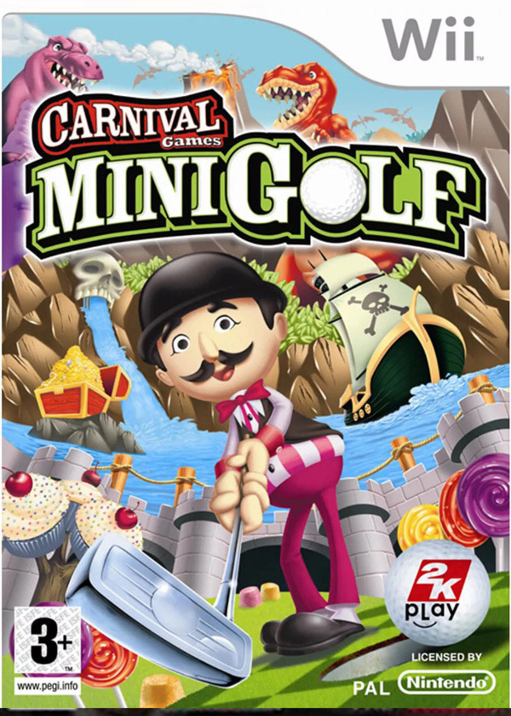Carnival Games Mini Golf Wii