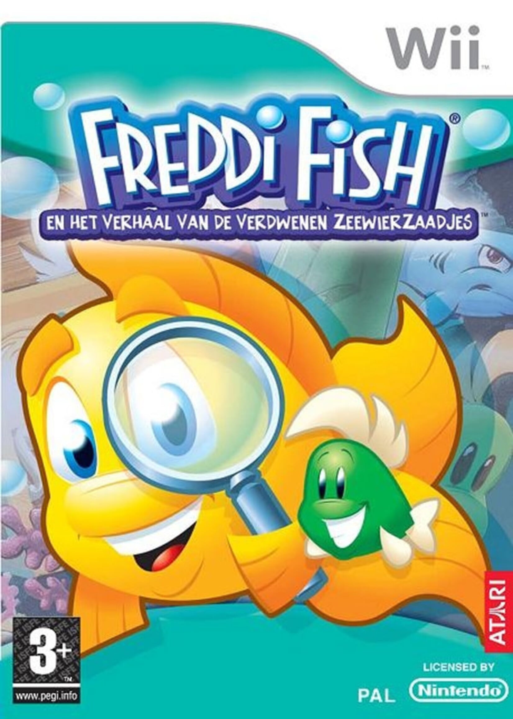 Freddi Fish Het Verhaal Van De Verdwenen Zeewierzaadjes Wii