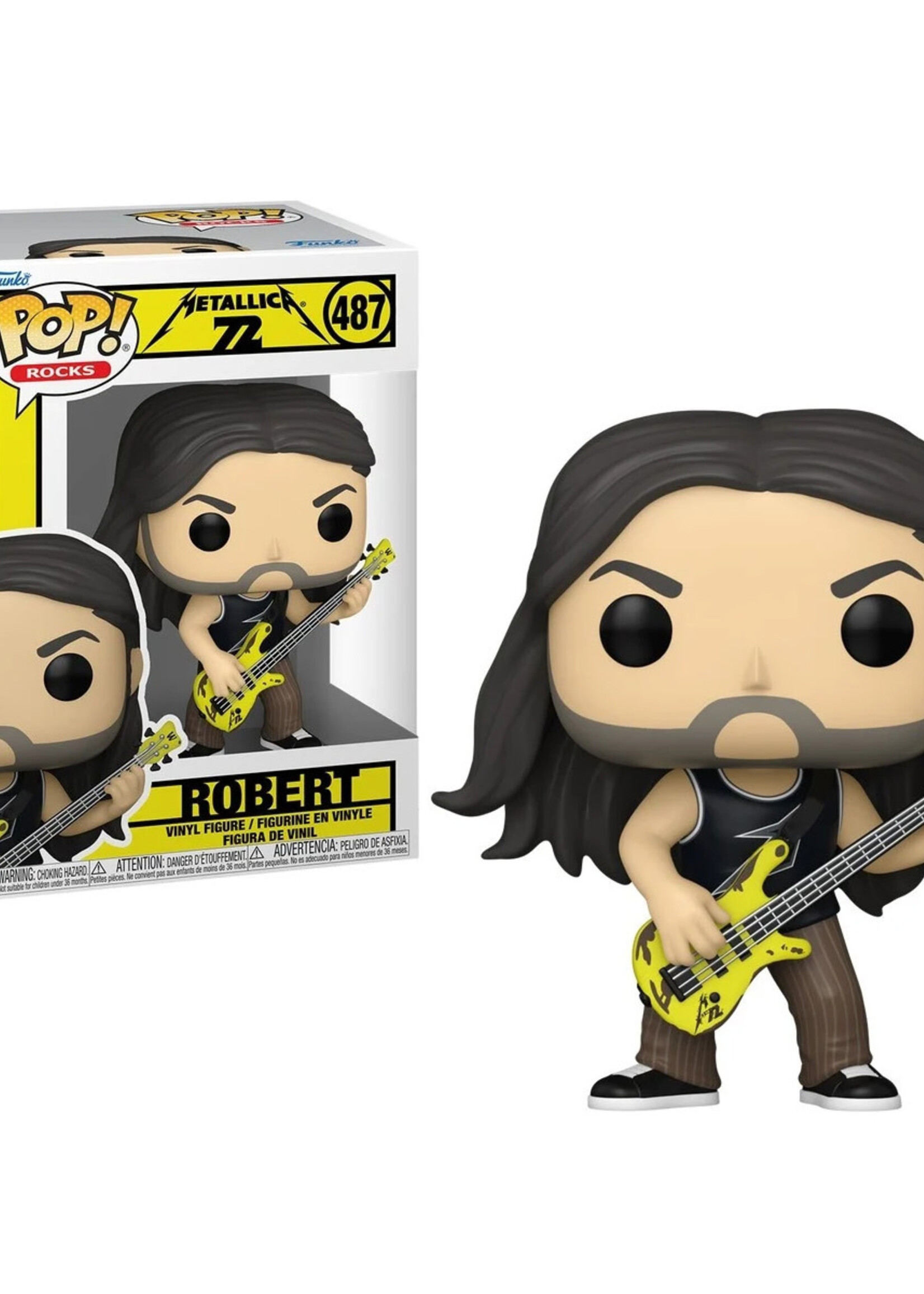 Metallica Funko Pop N° 487 Robert 72S