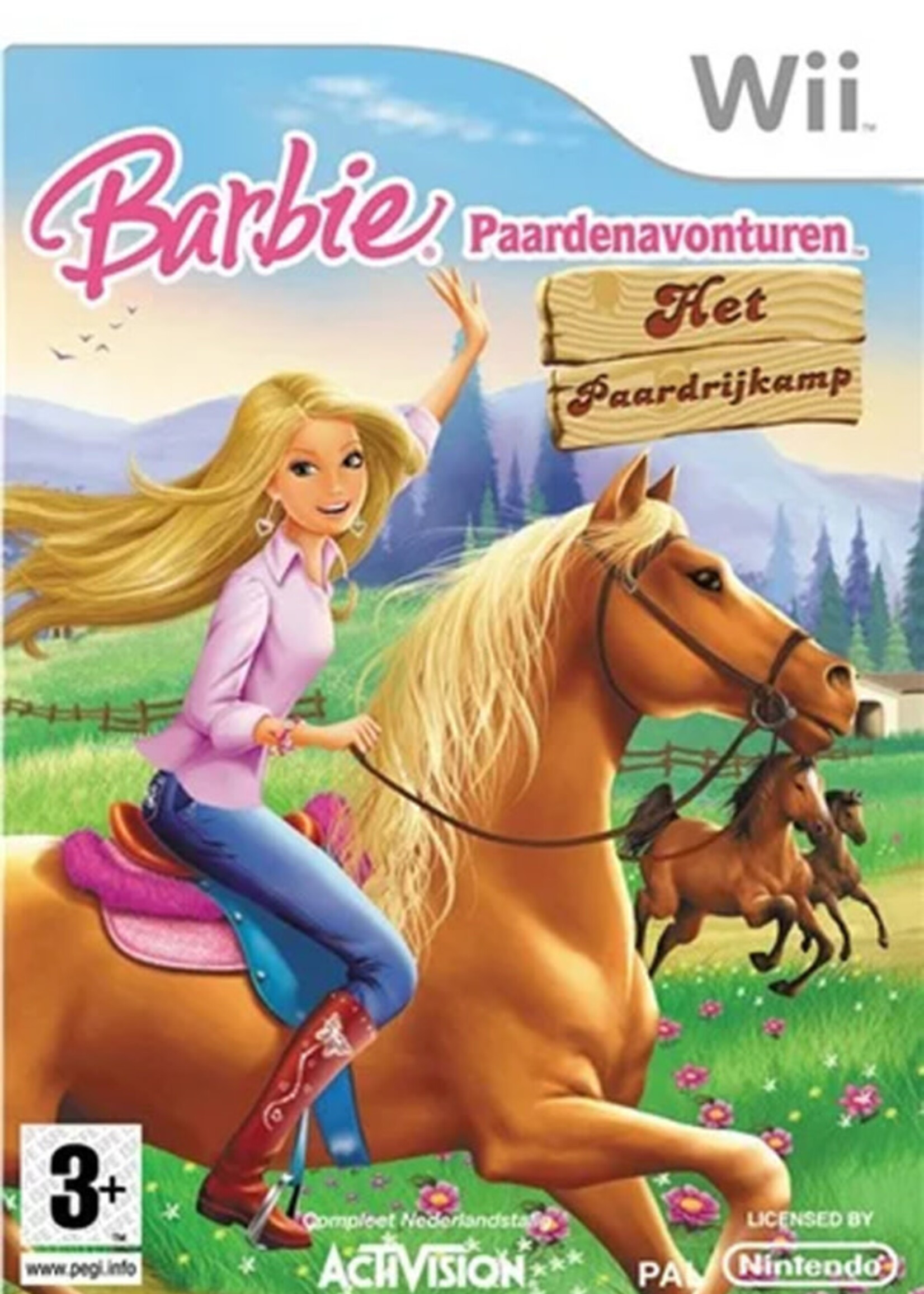 Barbie Paardenavonturen Het Paardrijkamp Wii