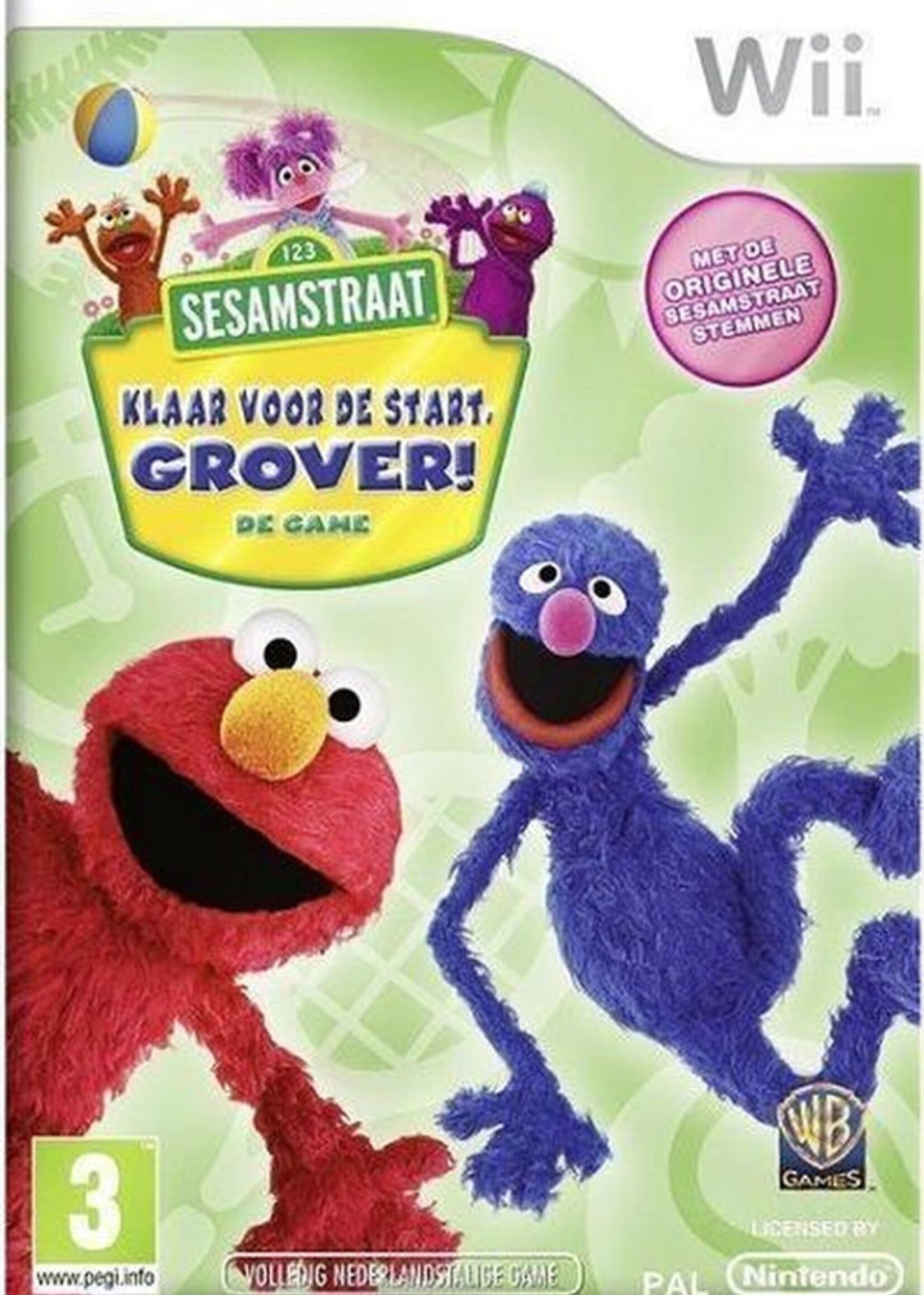 Sesamstraat Klaar Voor De Start, Grover Wii