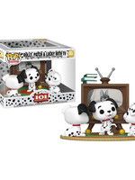 101 Dalmatians Funko Pop N° 1664 Rolly, Patch & Lucky With TV