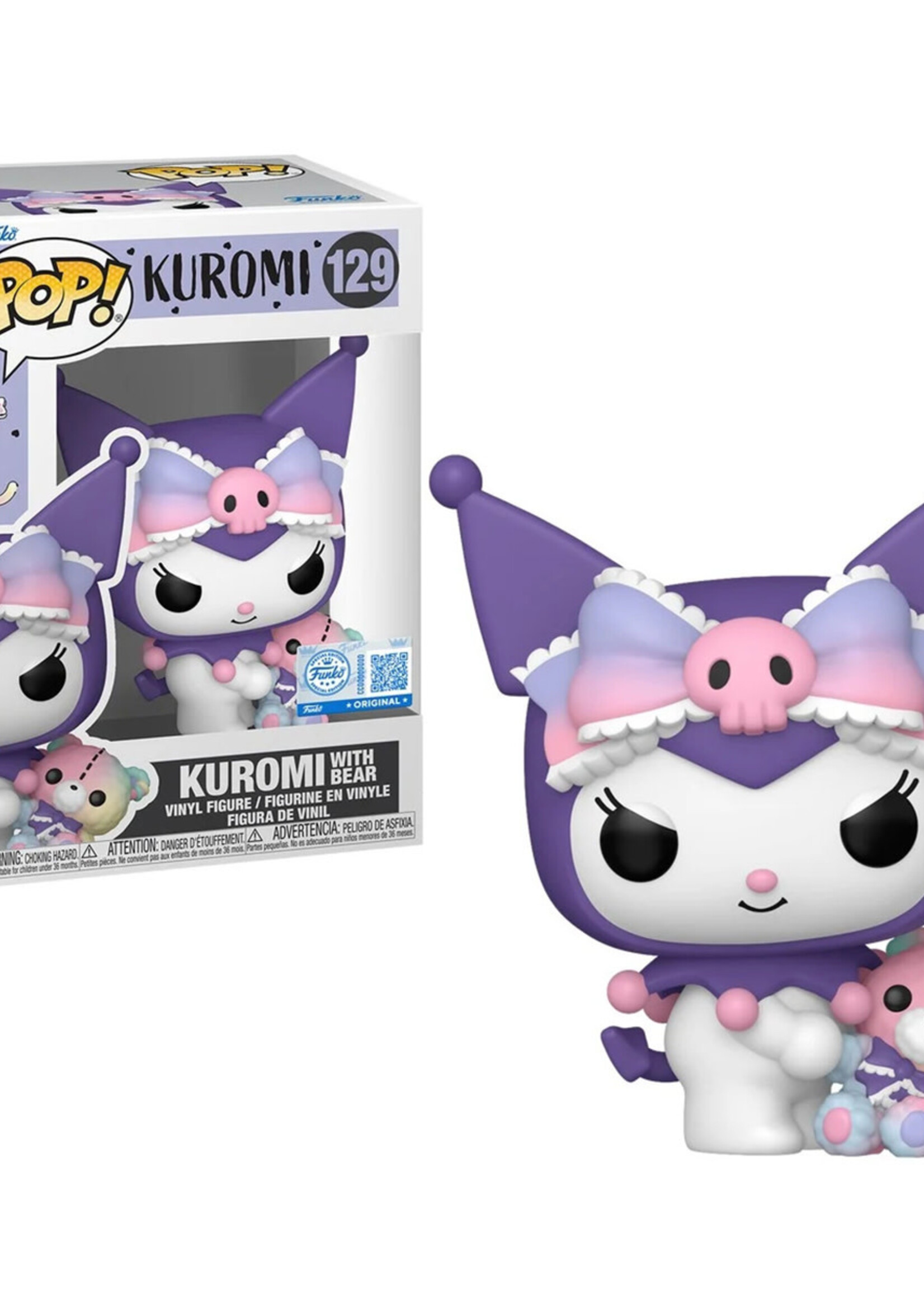 Sanrio Funko Pop N° 129 Kuromi With Bear