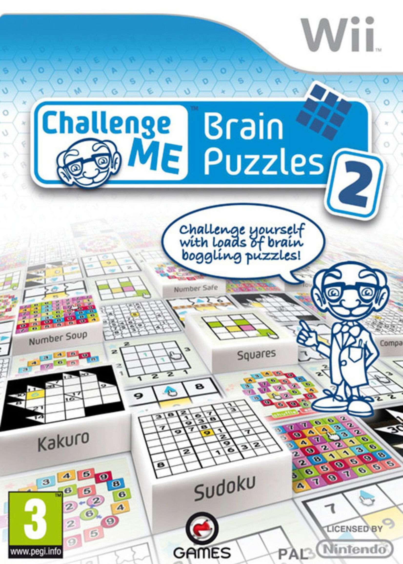 Challenge Me Brain Puzzles 2 Wii