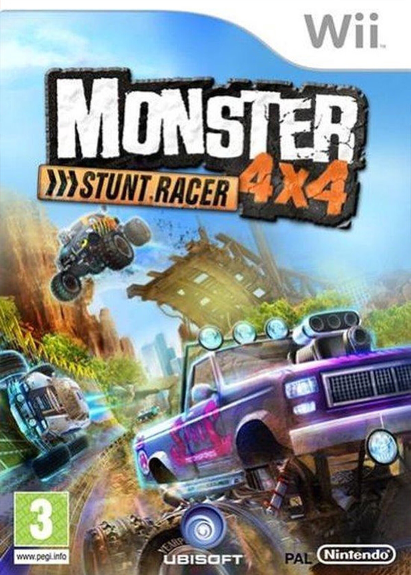 Monster 4x4 Stunt Racer Wii