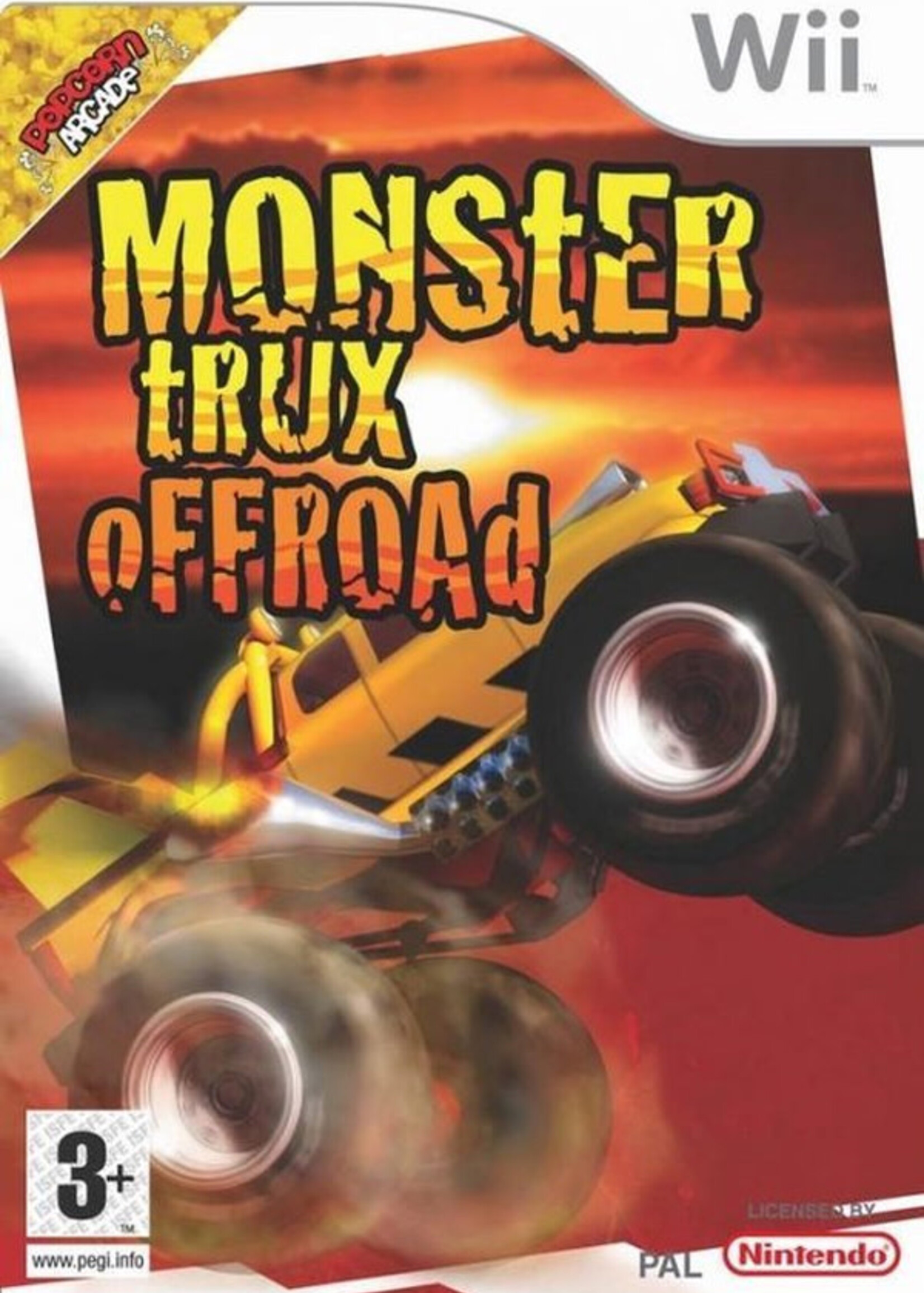Monster Trux Offroad Wii
