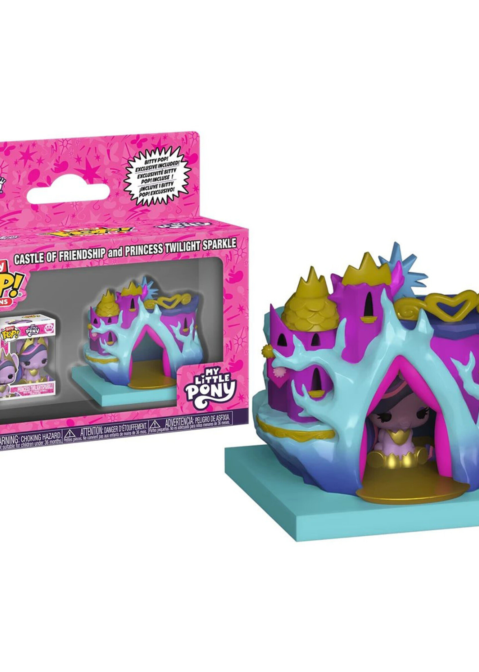 My Little Pony Bitty Pop Town Castle Of Friendship