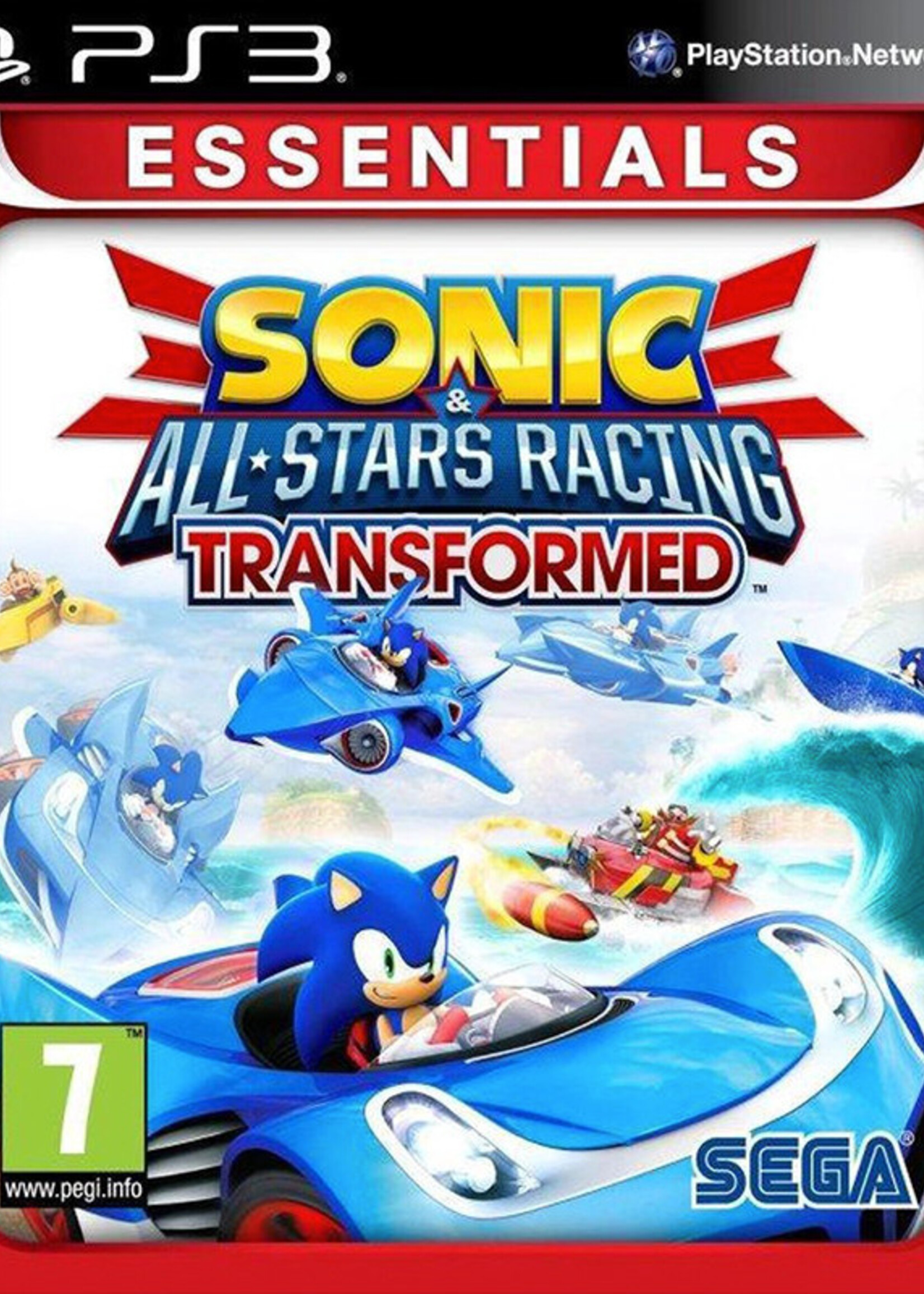 Sonic All Stars Racing Transformed PS3