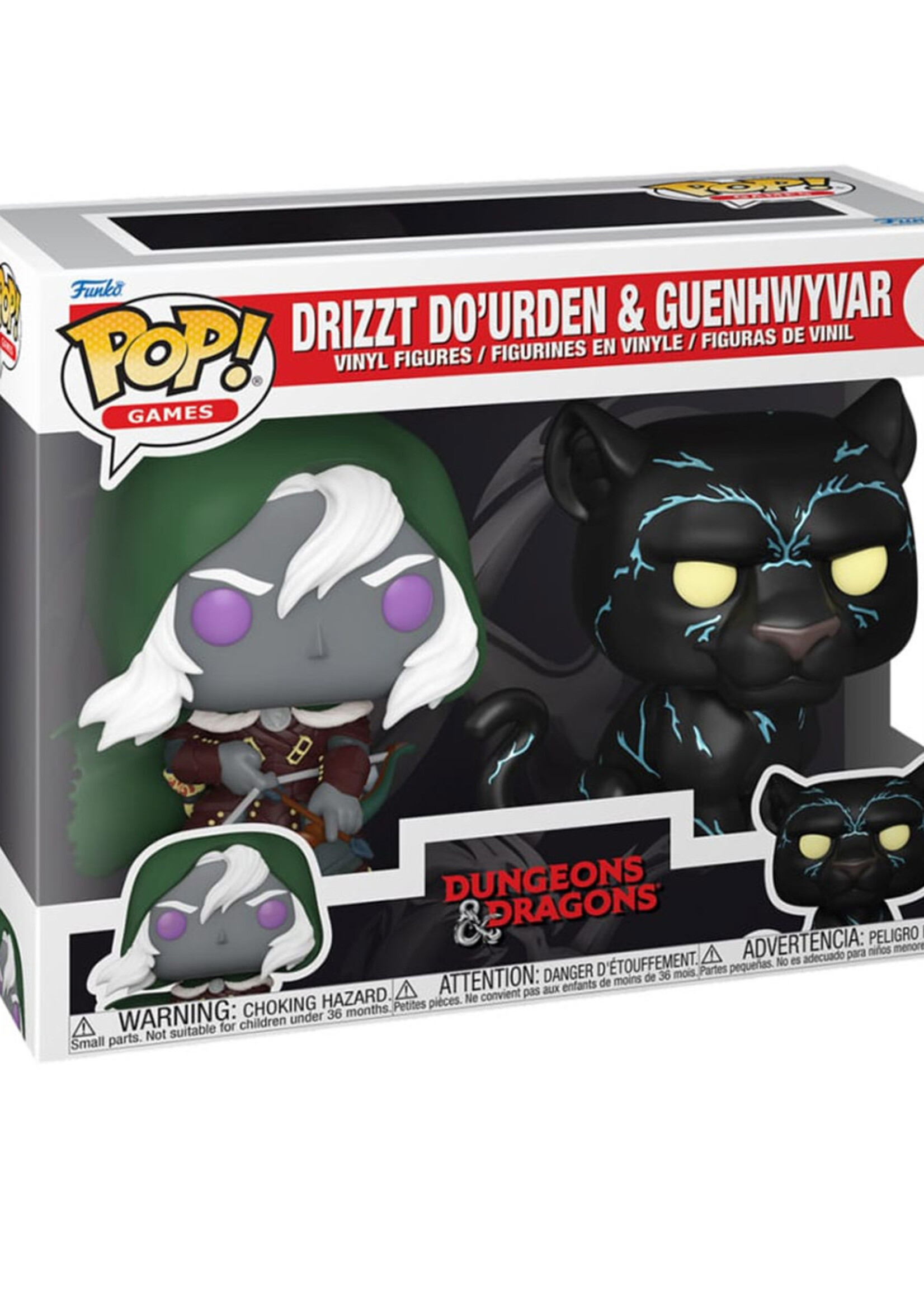 Dungeons & Dragons Funko Pop Drizzt & Guenhwyvar 2-Pack