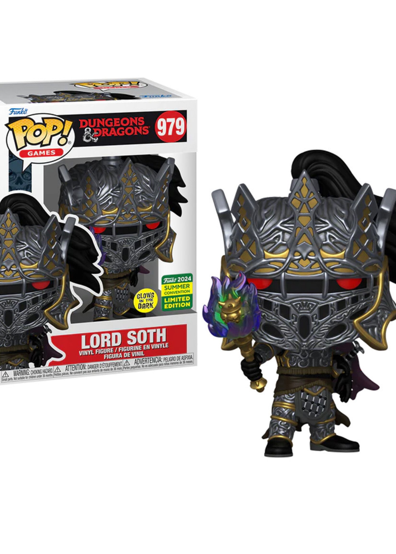Dungeons & Dragons Funko Pop N° 979 Lord Soth GITD