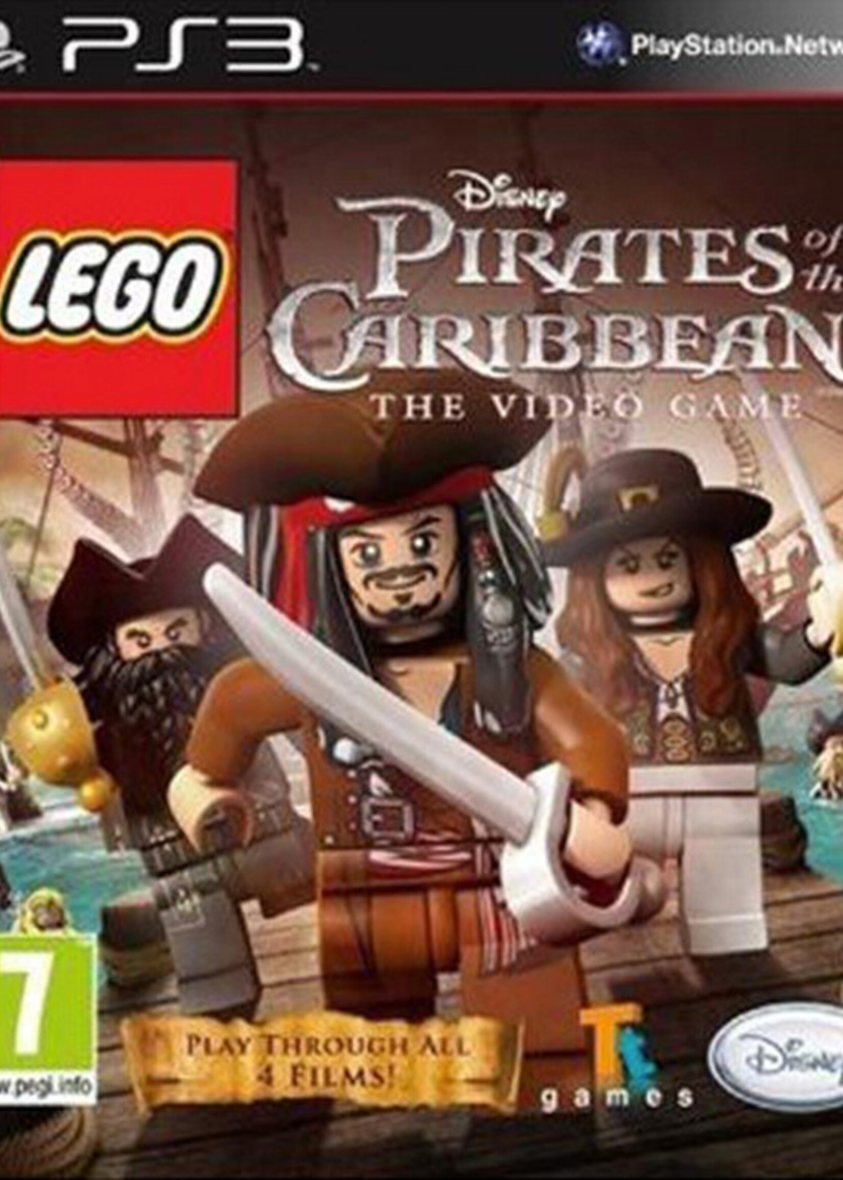 Lego Pirates Of The Caribbean The Video Game PS3