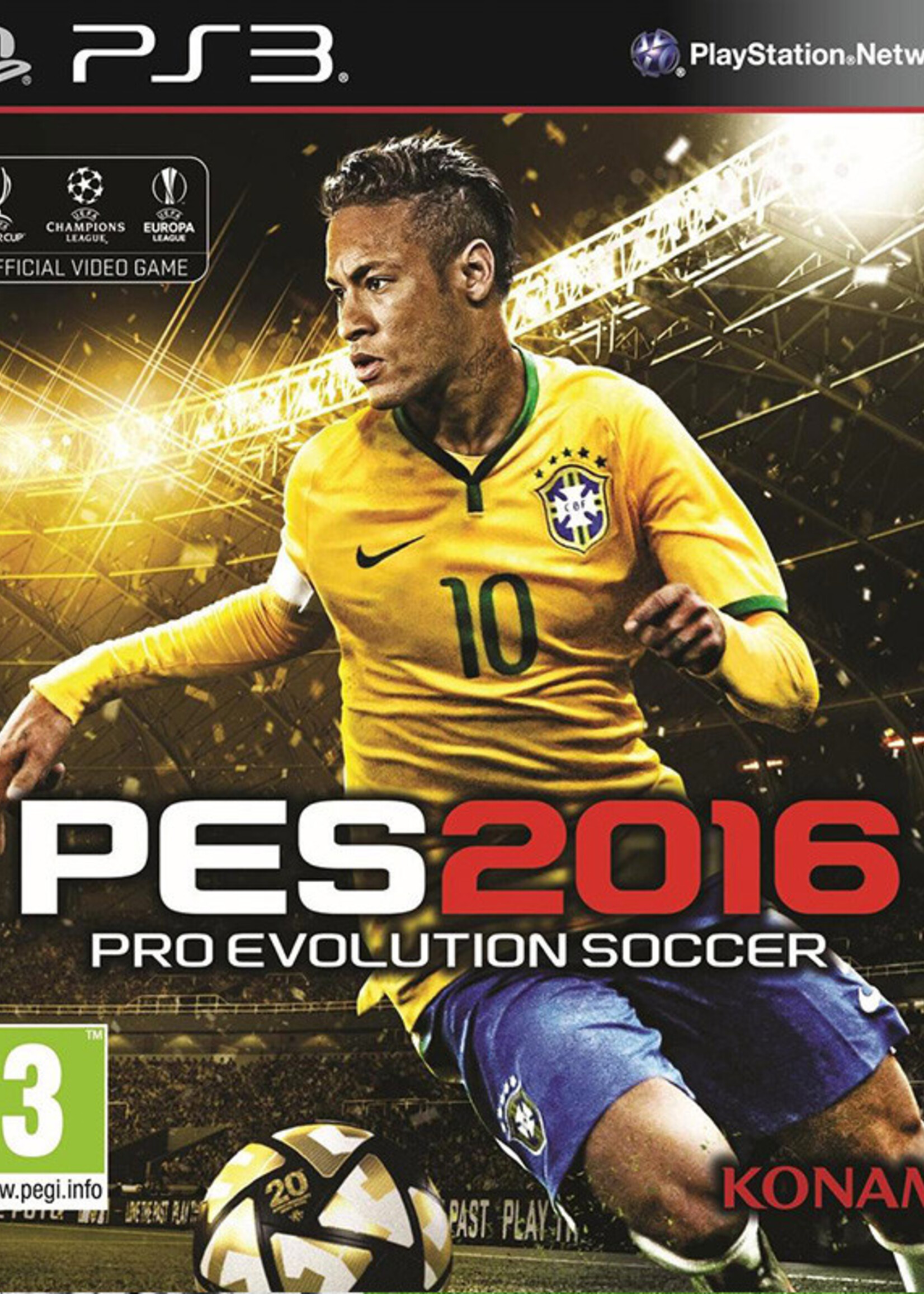 PES Pro Evolution Soccer 2016 UEFA Euro PS3