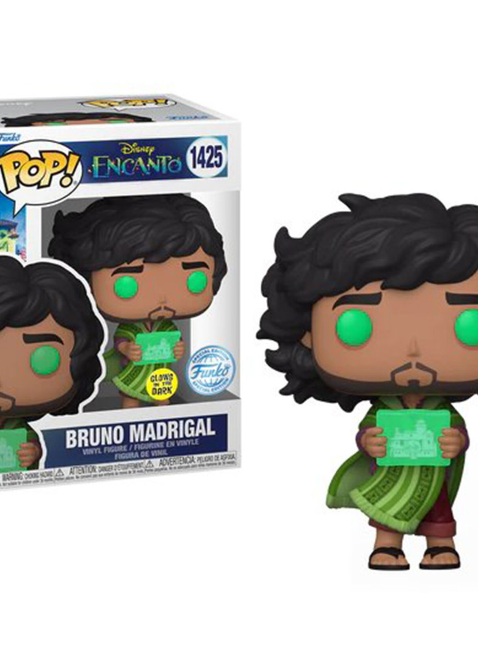 Encanto Funko Pop Disney N° 1425 Bruno With Prophecy