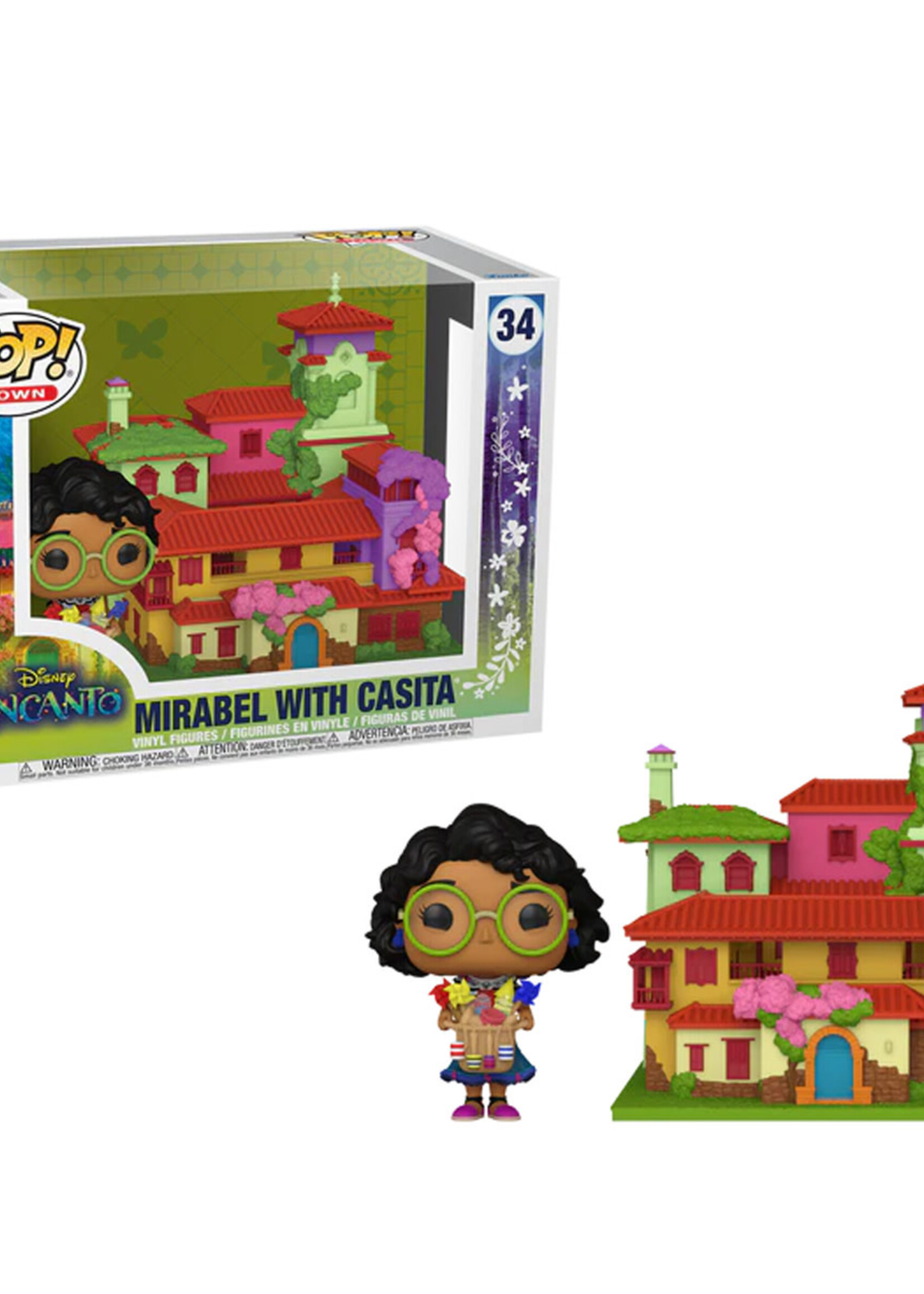 Encanto Funko Pop Town N° 34 Mirabel With Casita