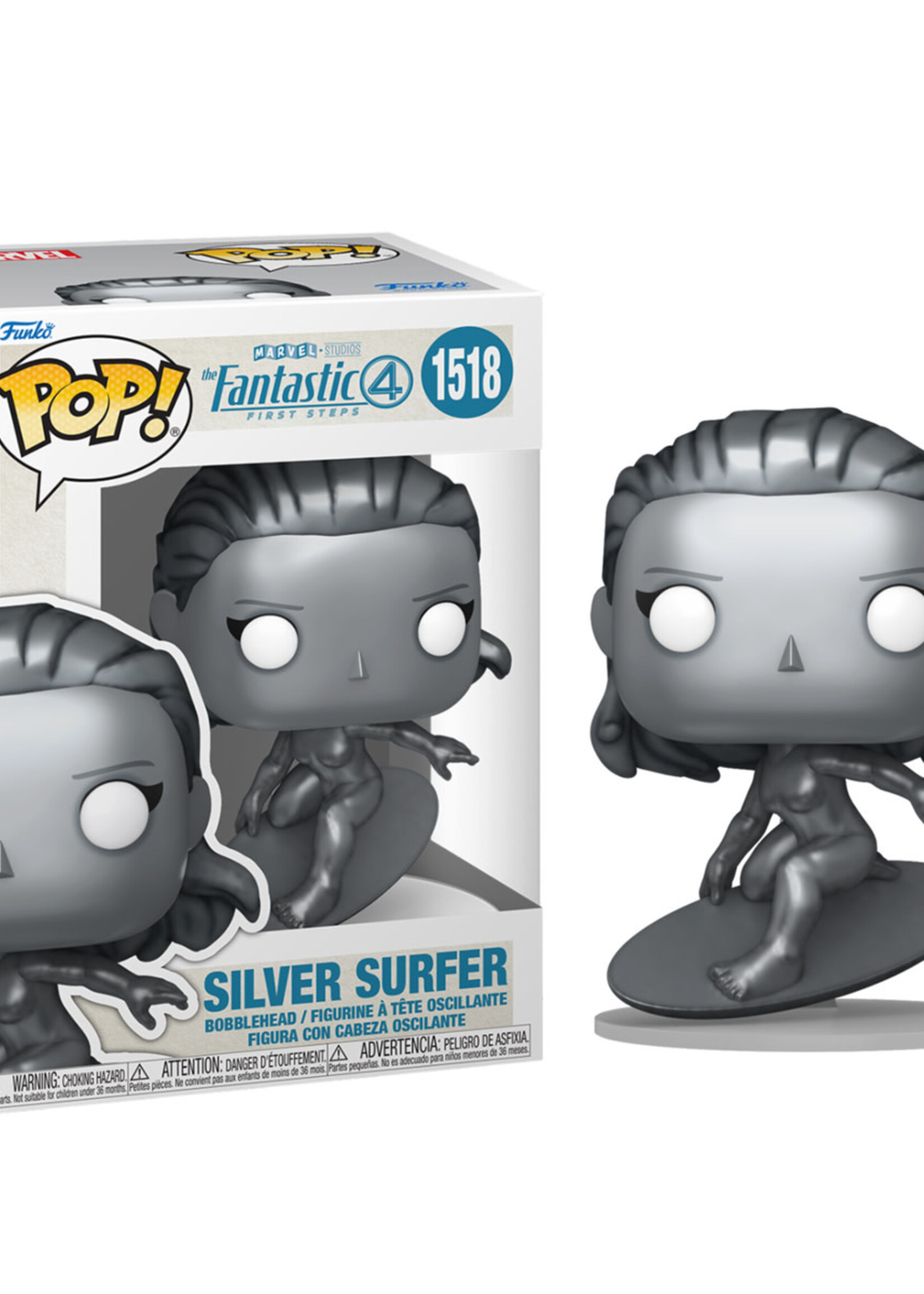 Fantastic Four Funko Pop N° 1518 Silver Surfer