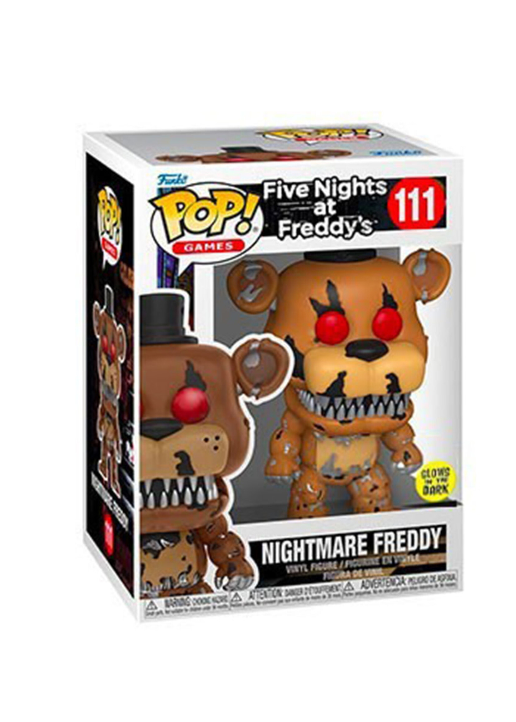 Five Nights at Freddy's Funko Pop N° 111 Freddy Glow in the Dark