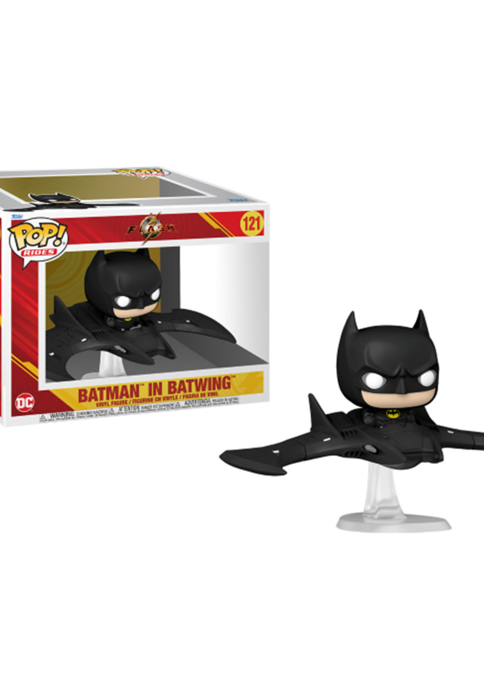 Flash Movie Funko Pop Ride DLX N° 121 Batman in Batwin