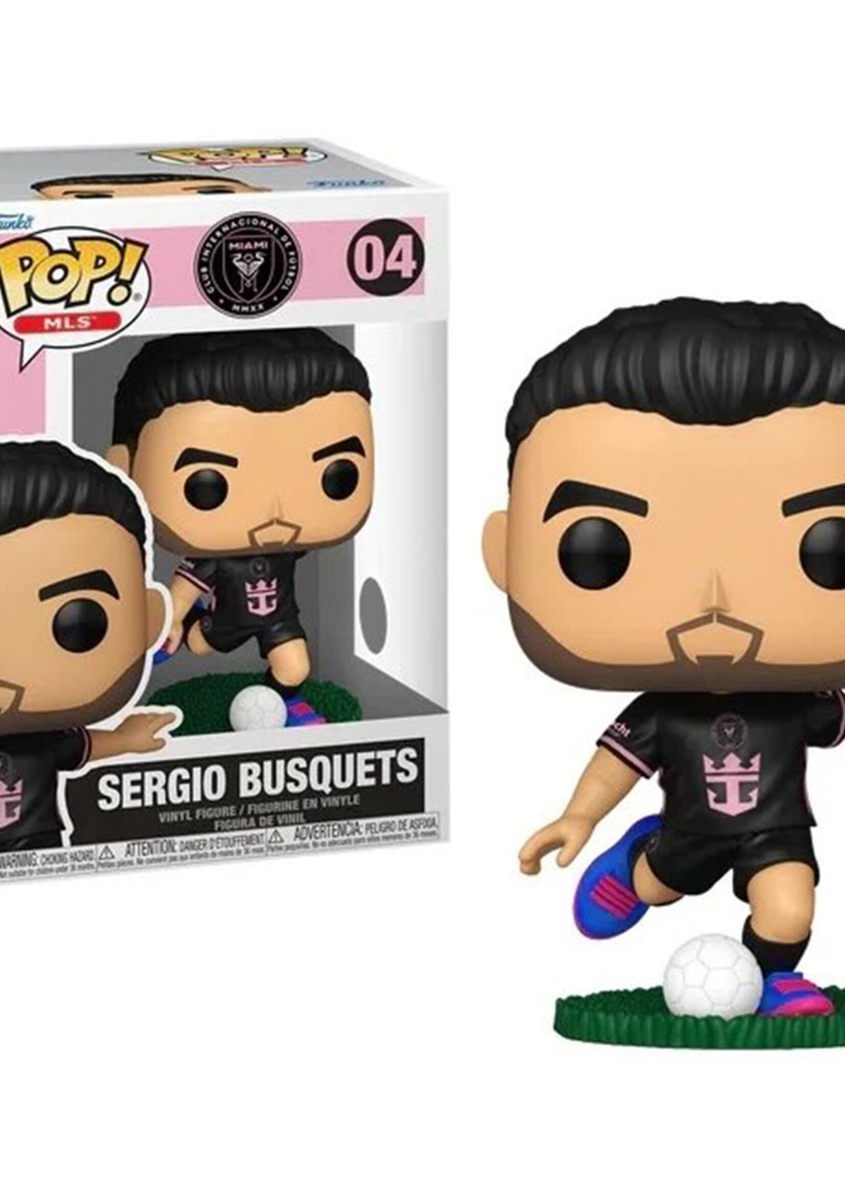 Football Funko Pop N° 04 Inter Miami Sergio Busquets