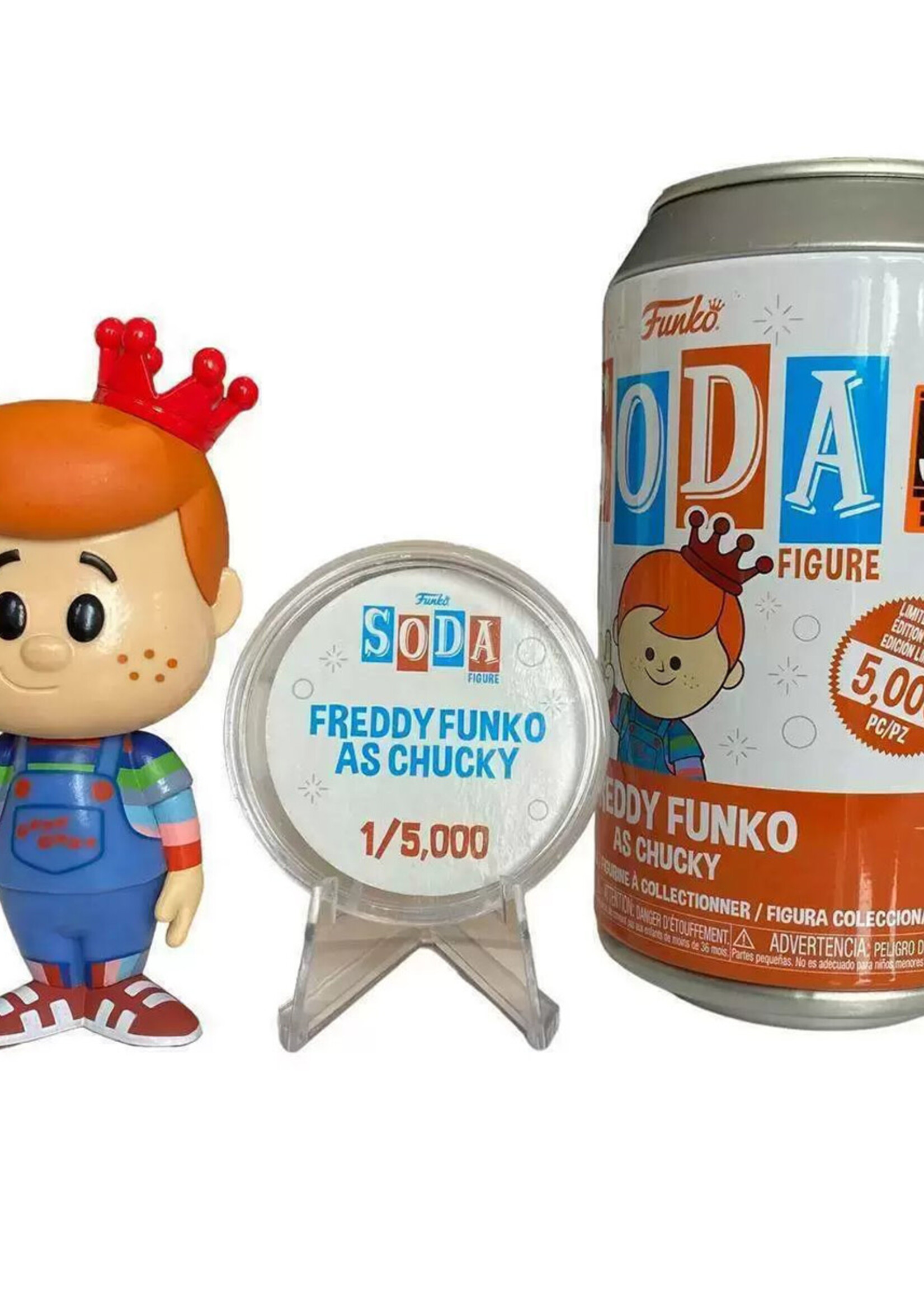 Freddy Funko Pop Soda Freddy Funko  As Chucky