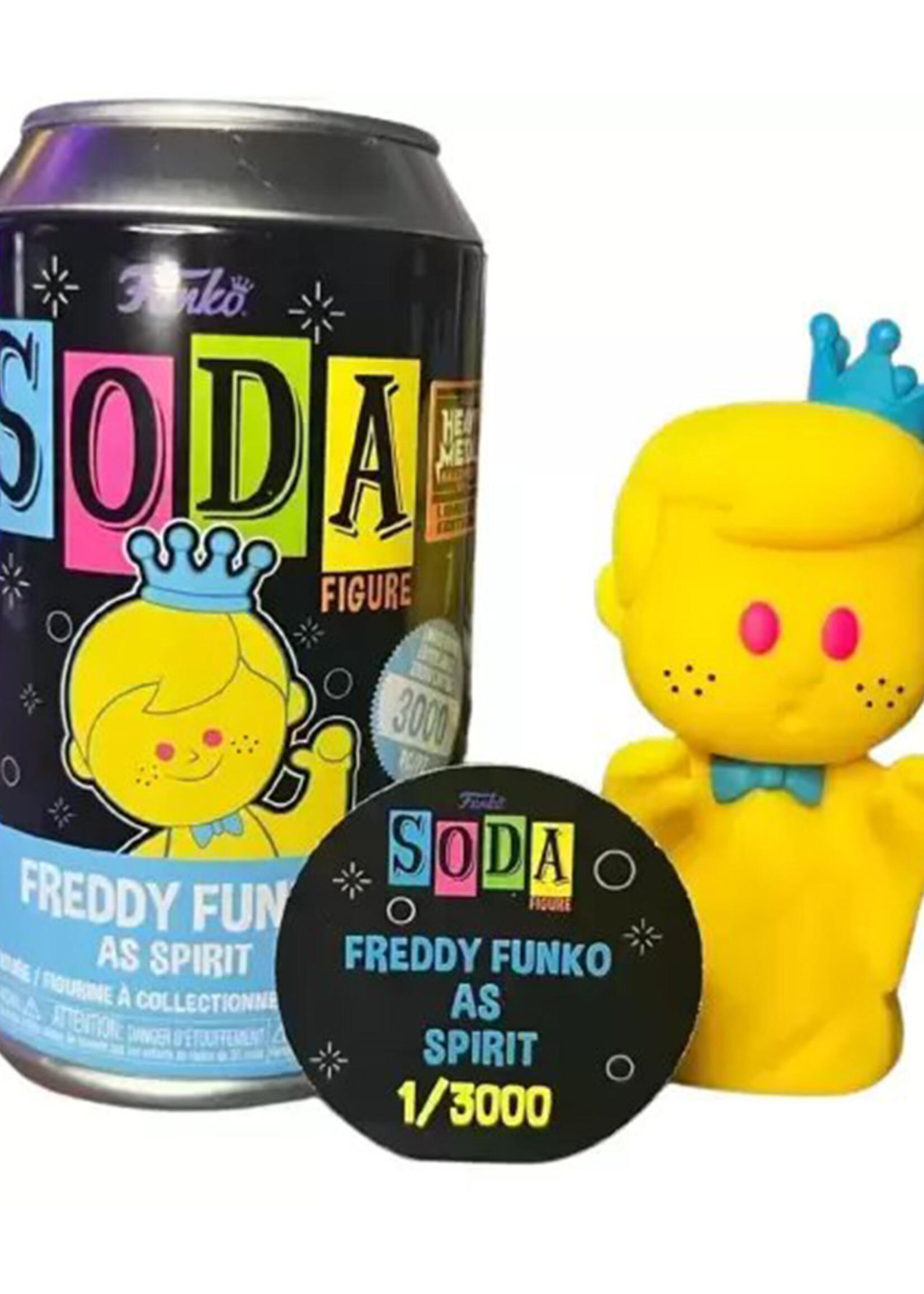 Freddy Funko Pop Soda Freddy Funko As Spirit BlackLight