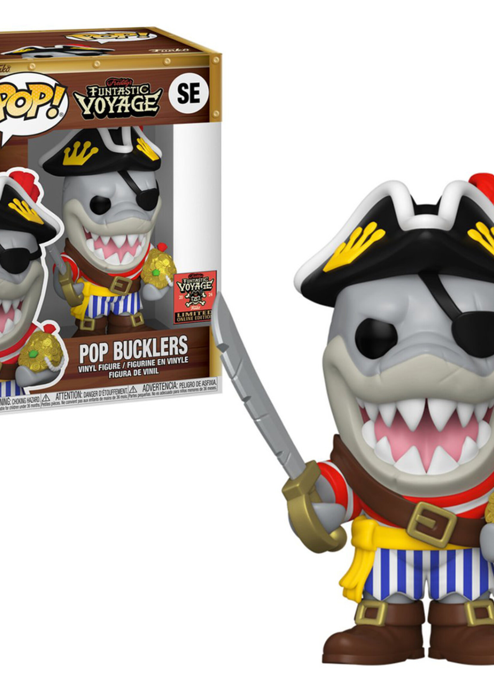 Freddy Funtastic Voyage Funko Pop SE Pop Bucklers