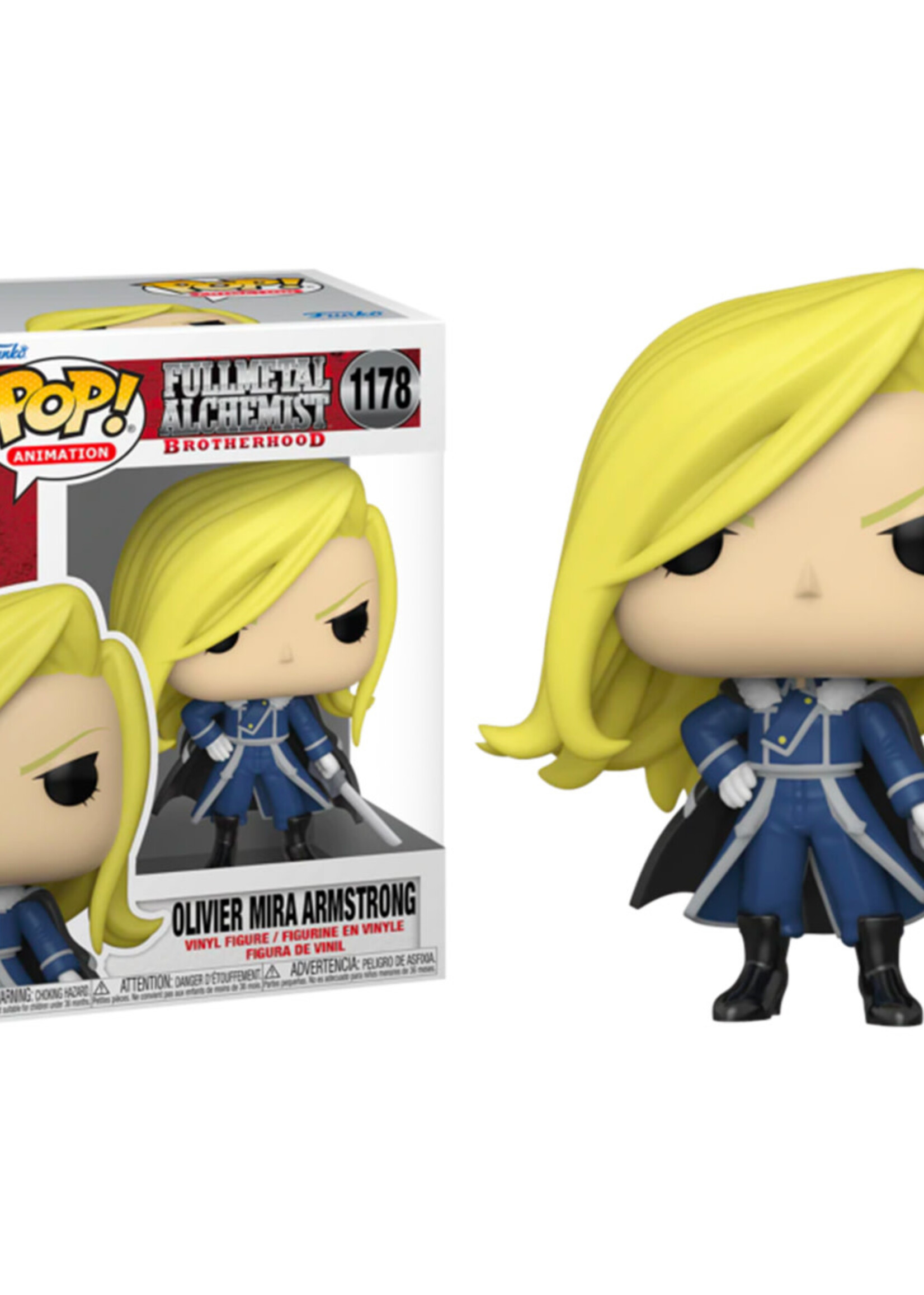 Fullmetal Alchemist Funko Pop N° 1178 Olivier With Sword