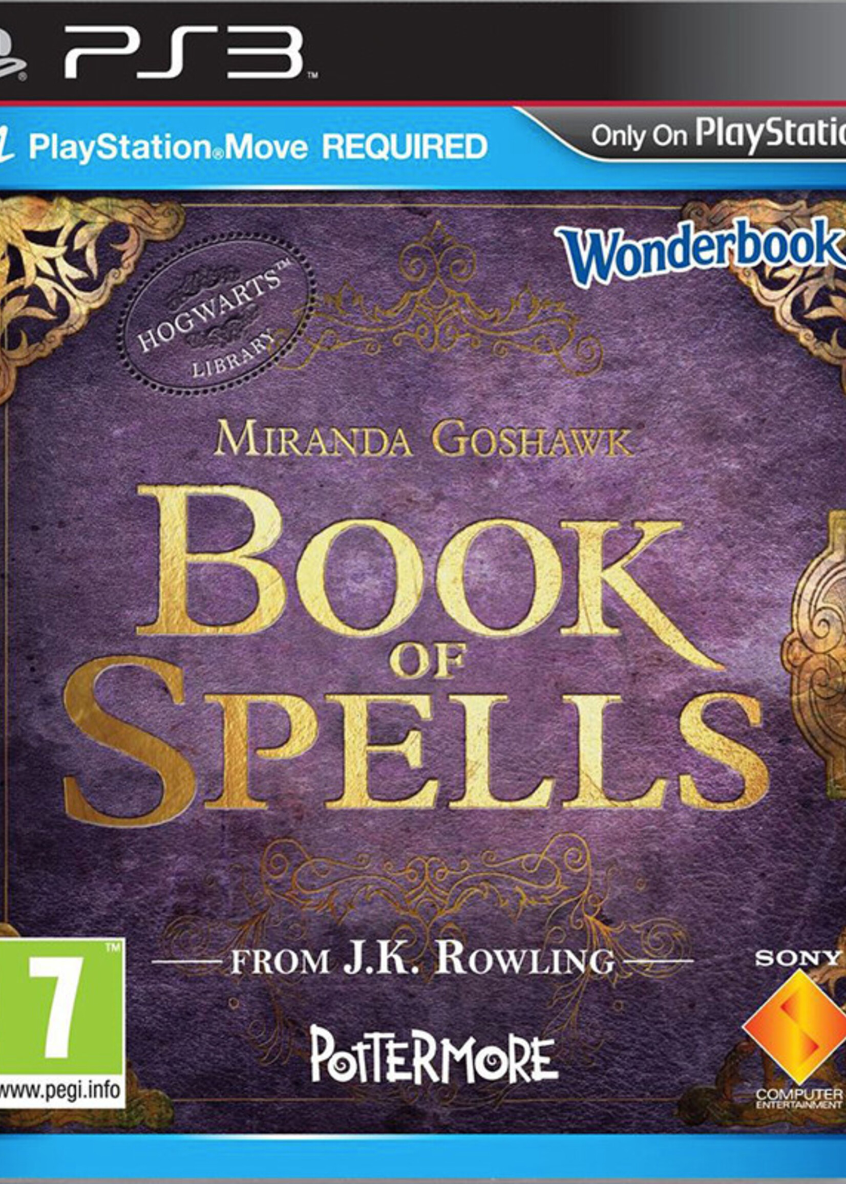 Wonderbook Book Of Spells PS3